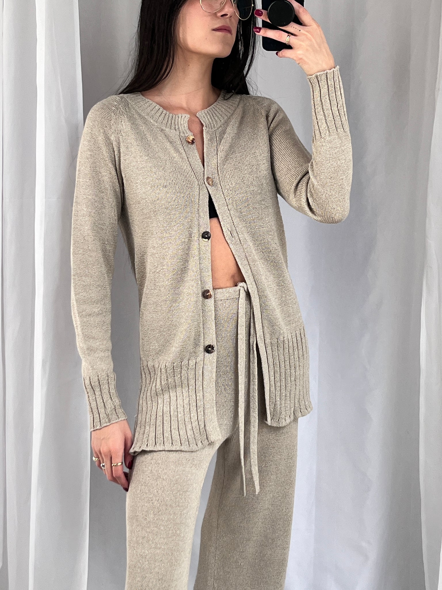 Linen Knit Set