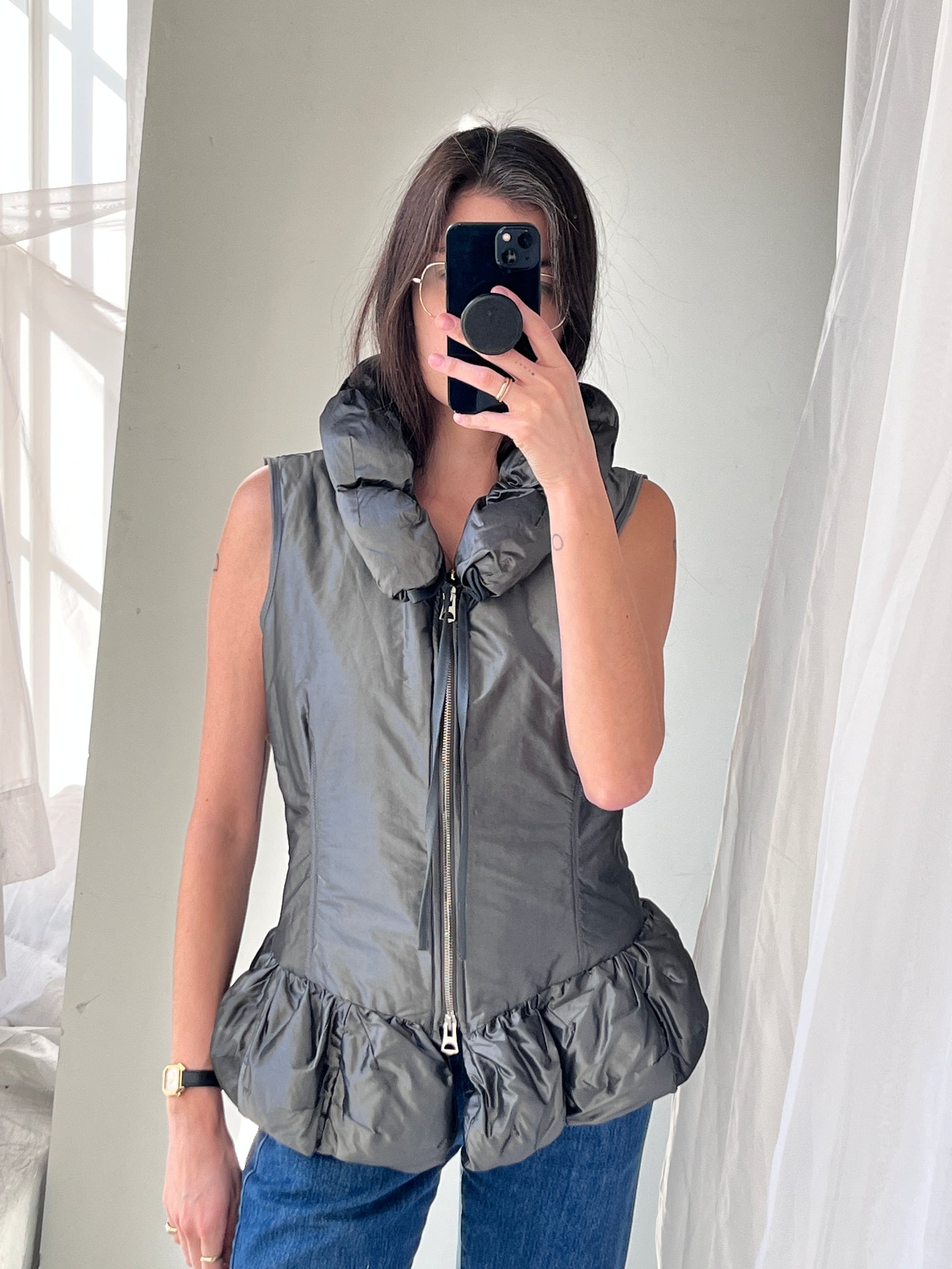 Marithe e Francois Girbaud Bauble Puffer Vest RTV