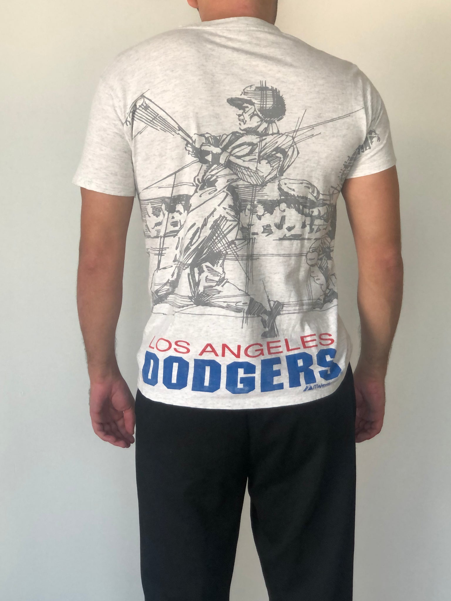 LA Dodgers Allover Print T Shirt