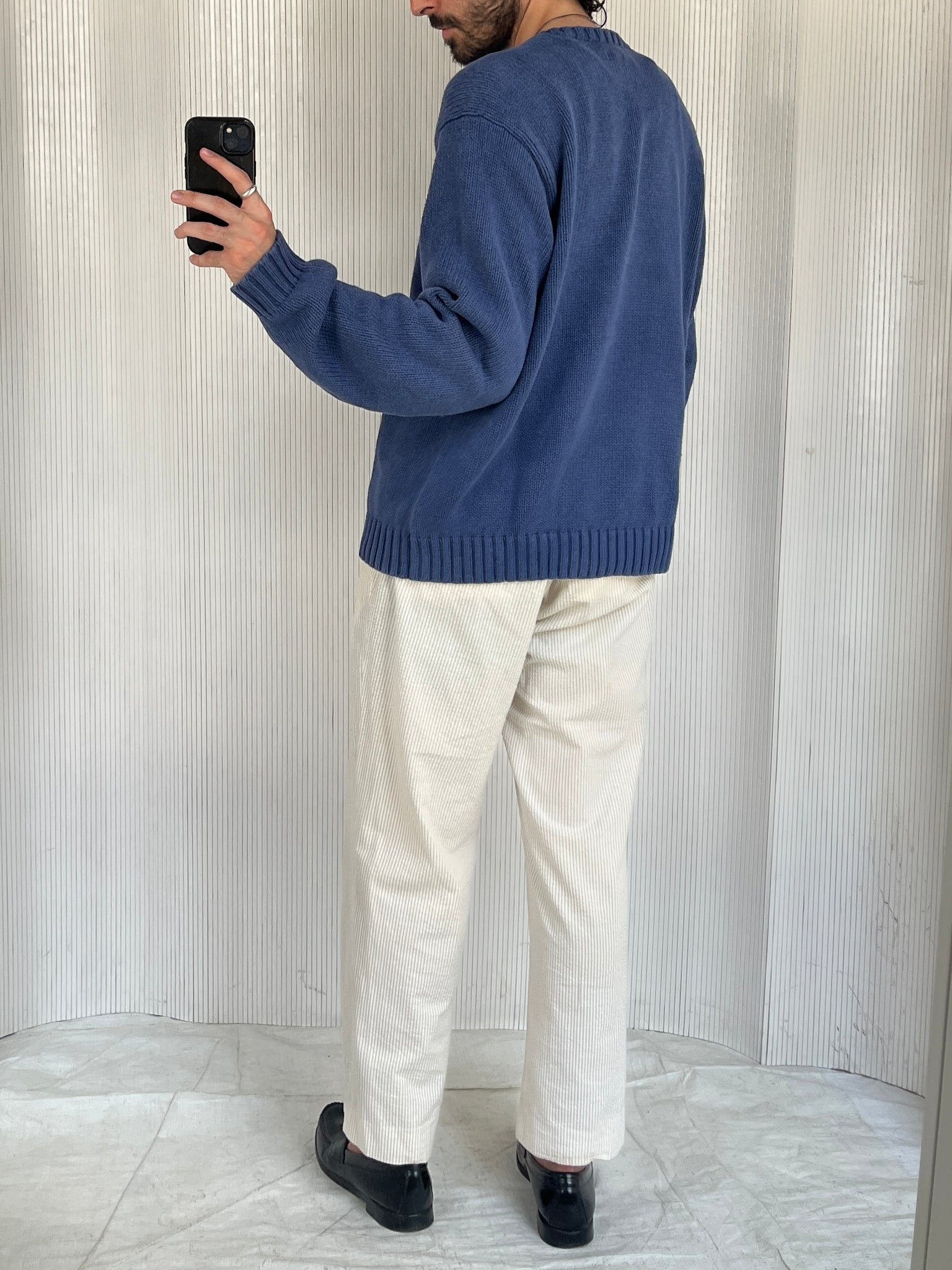 Polo by Ralph Lauren Blue Cotton Knit