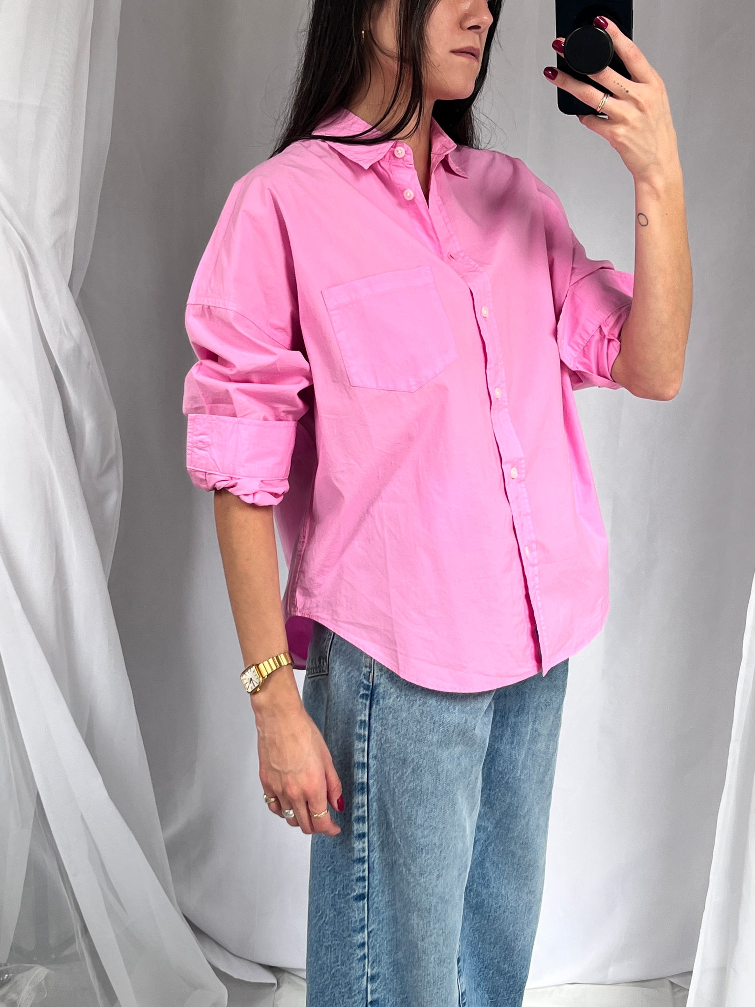 LMND button down pink