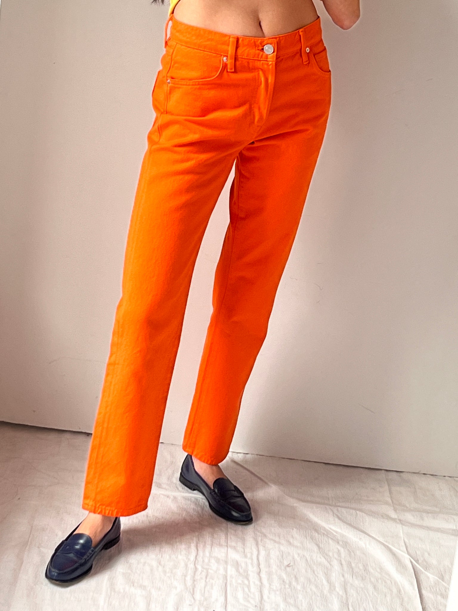 Frame Orange Denim