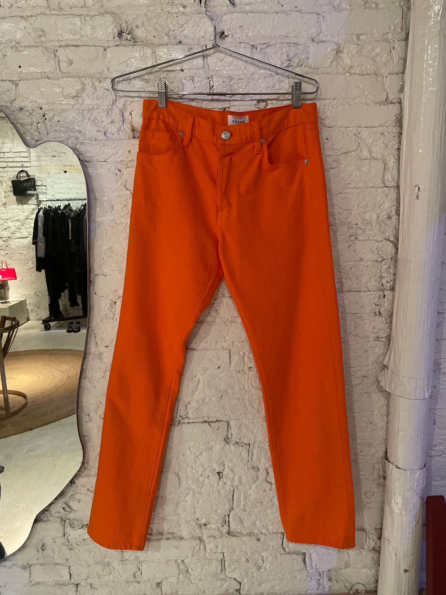 Frame Orange Denim