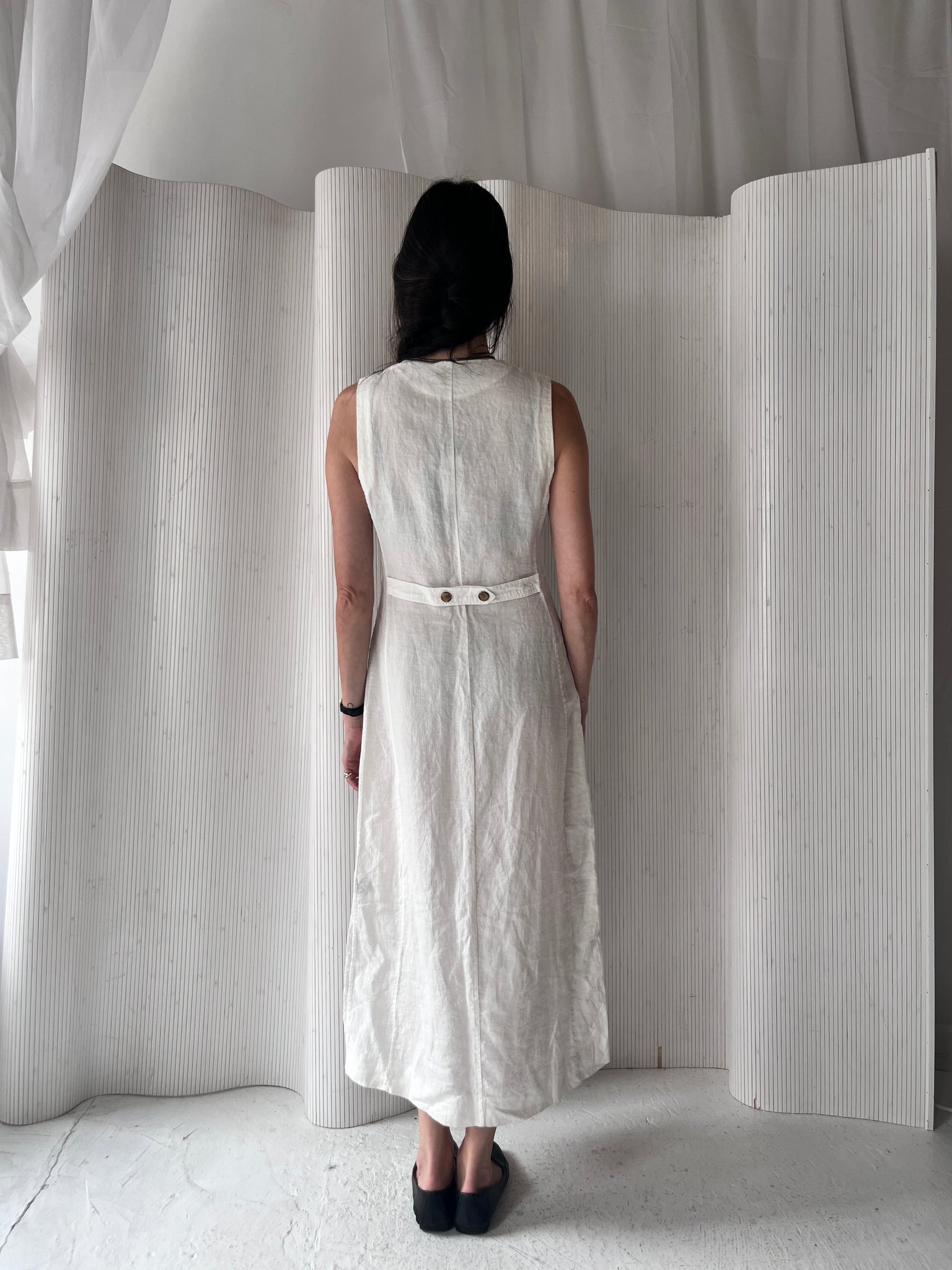 Jenni Kayne white linen dress