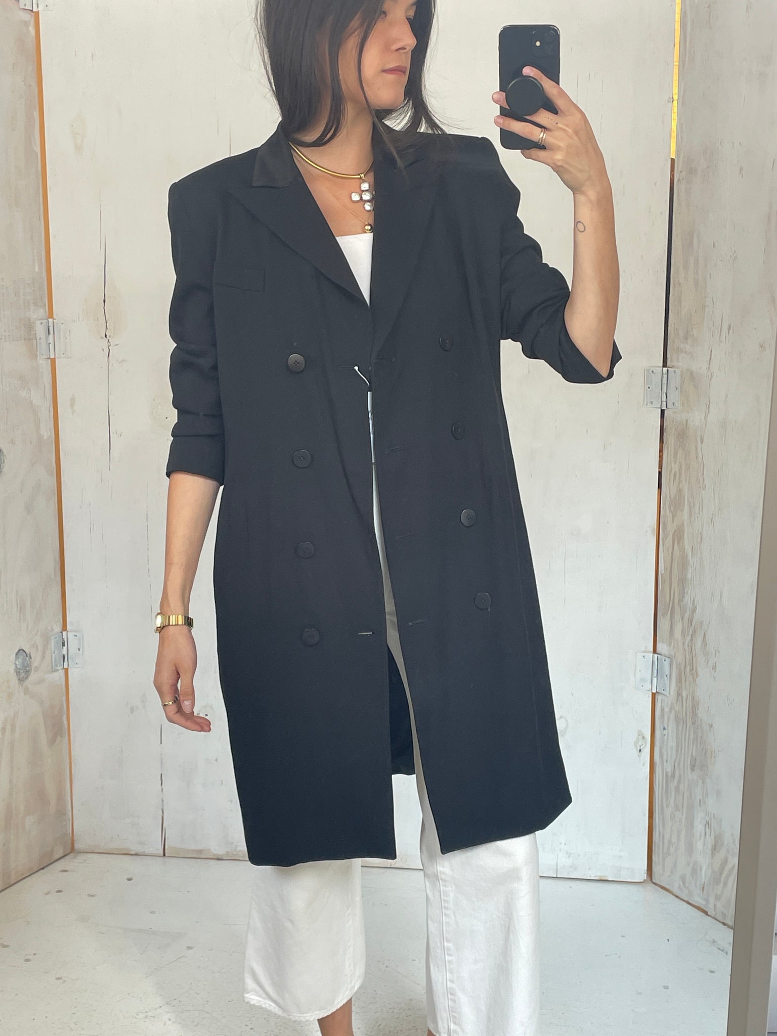 Ralph Lauren Long Tuxedo Jacket