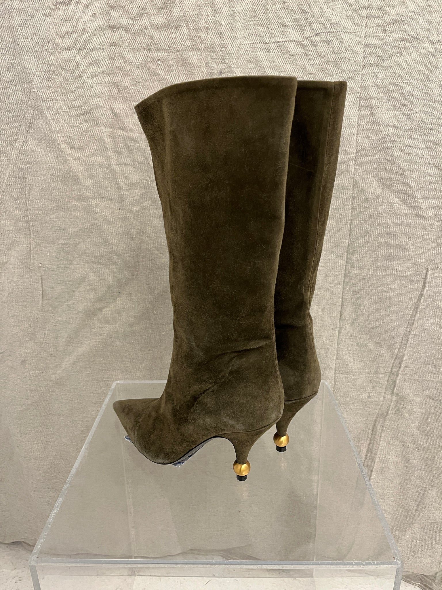 Maria Luca olive boot