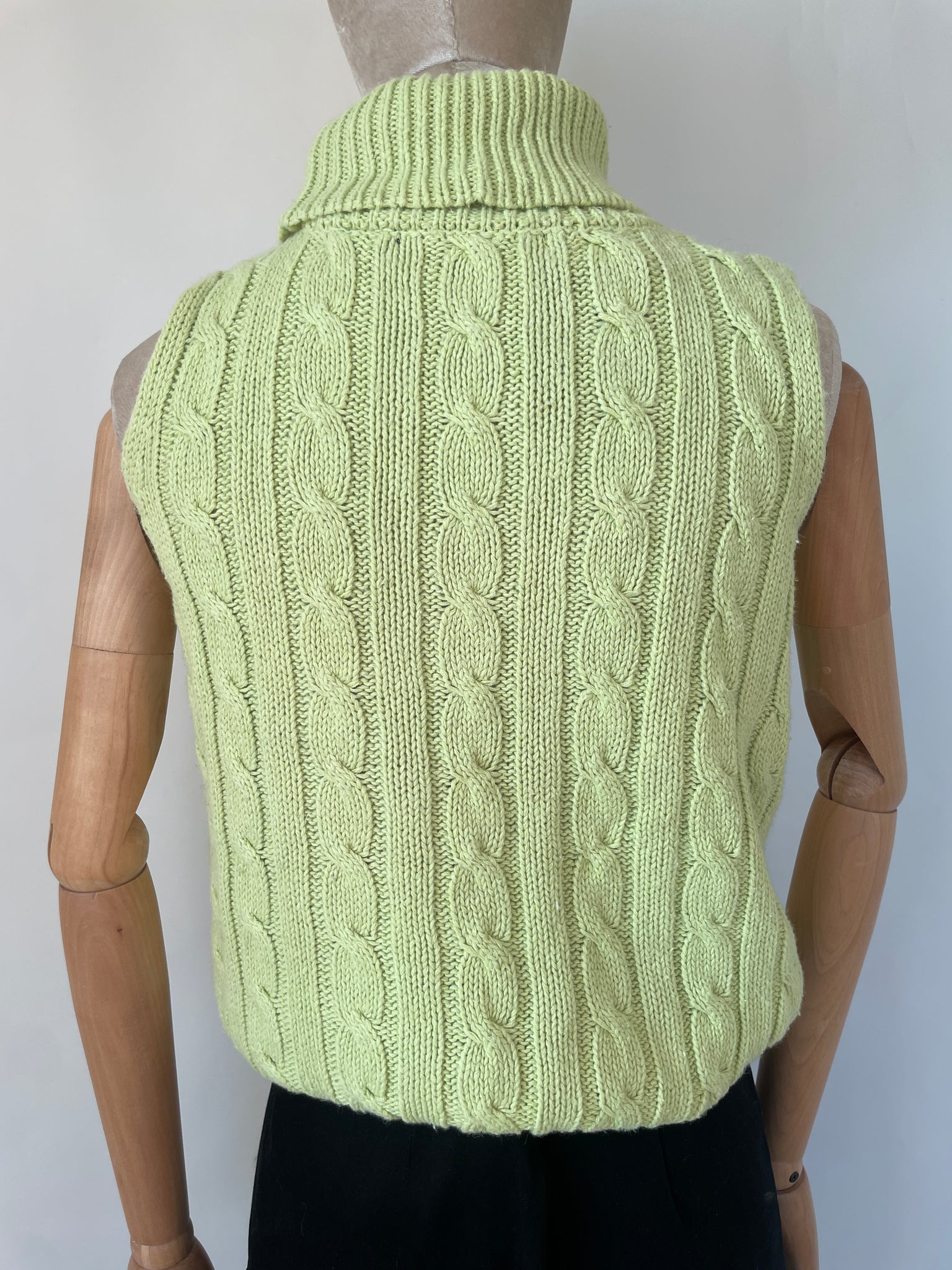 Neon Green Turtleneck