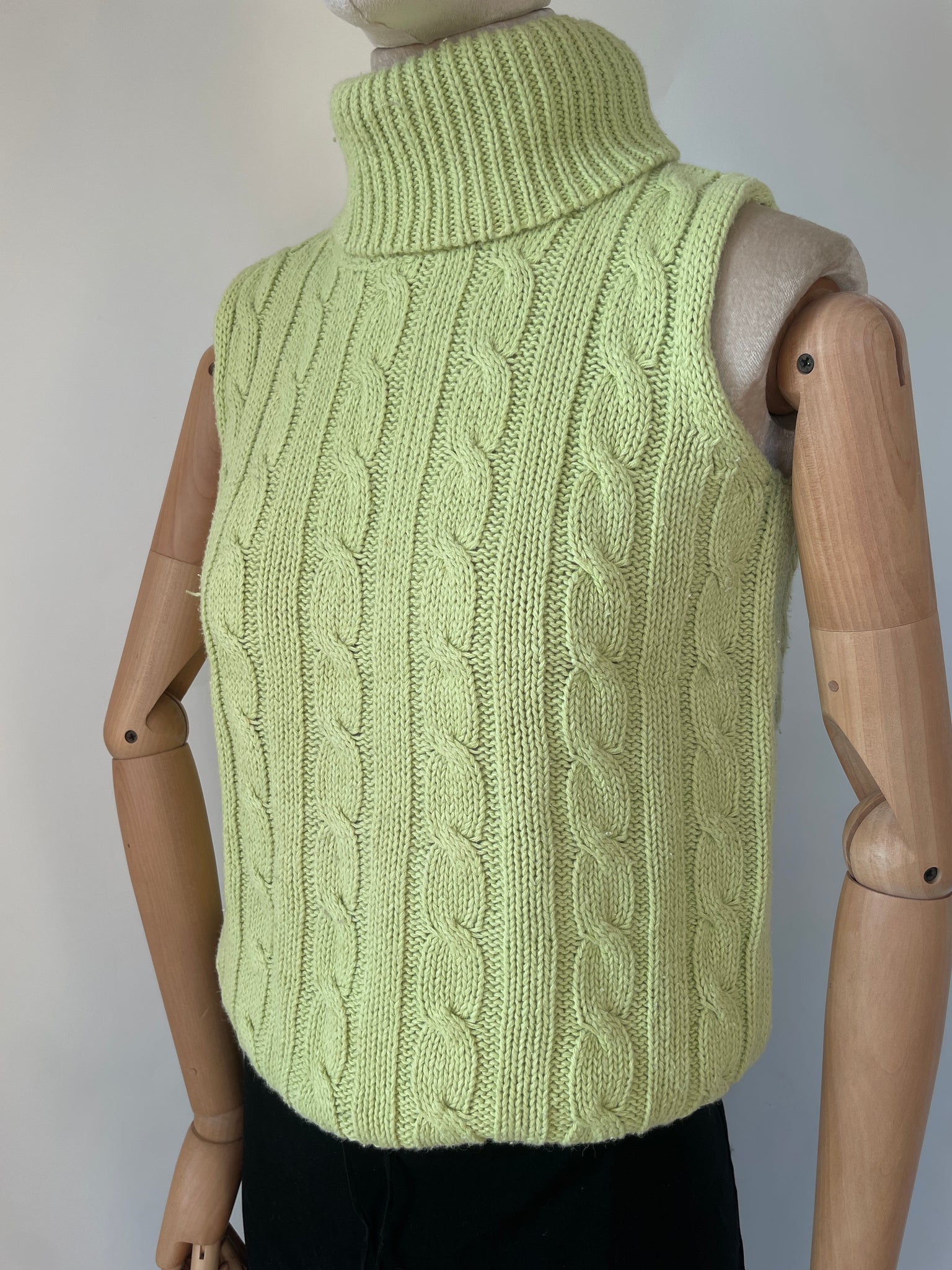 Neon Green Turtleneck