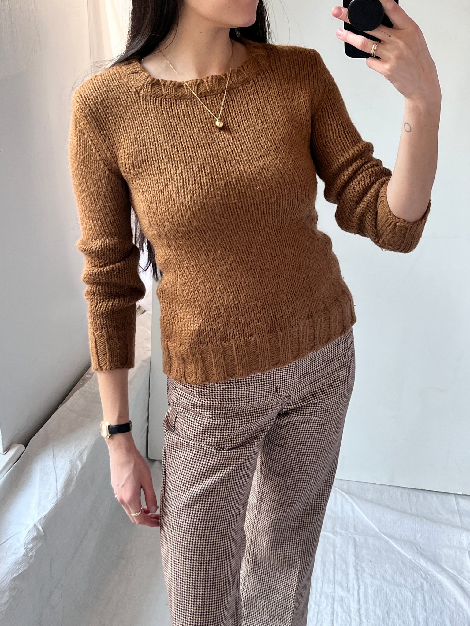 D&G Feminine Waisted Wool Sweater RTV