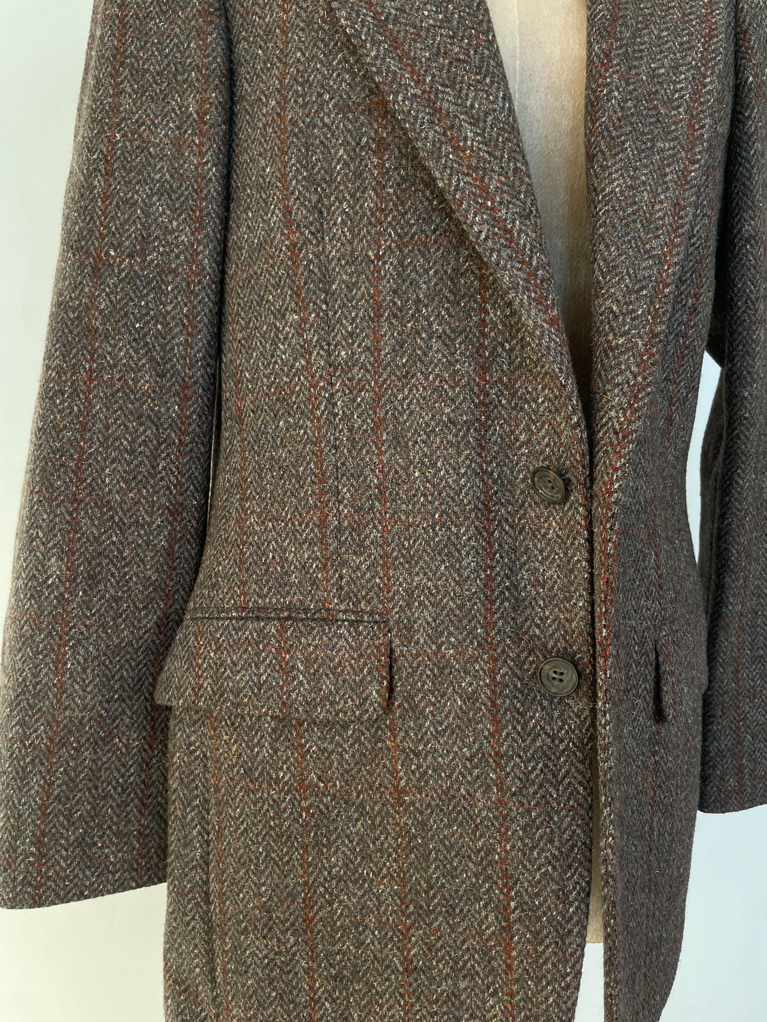 Vintage Glen Plaid Blazer