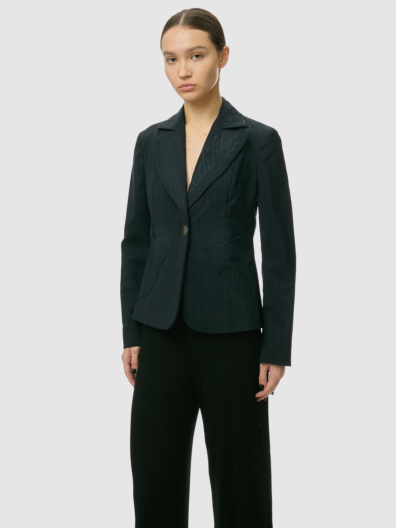 E-Play Pinstripe Blazer