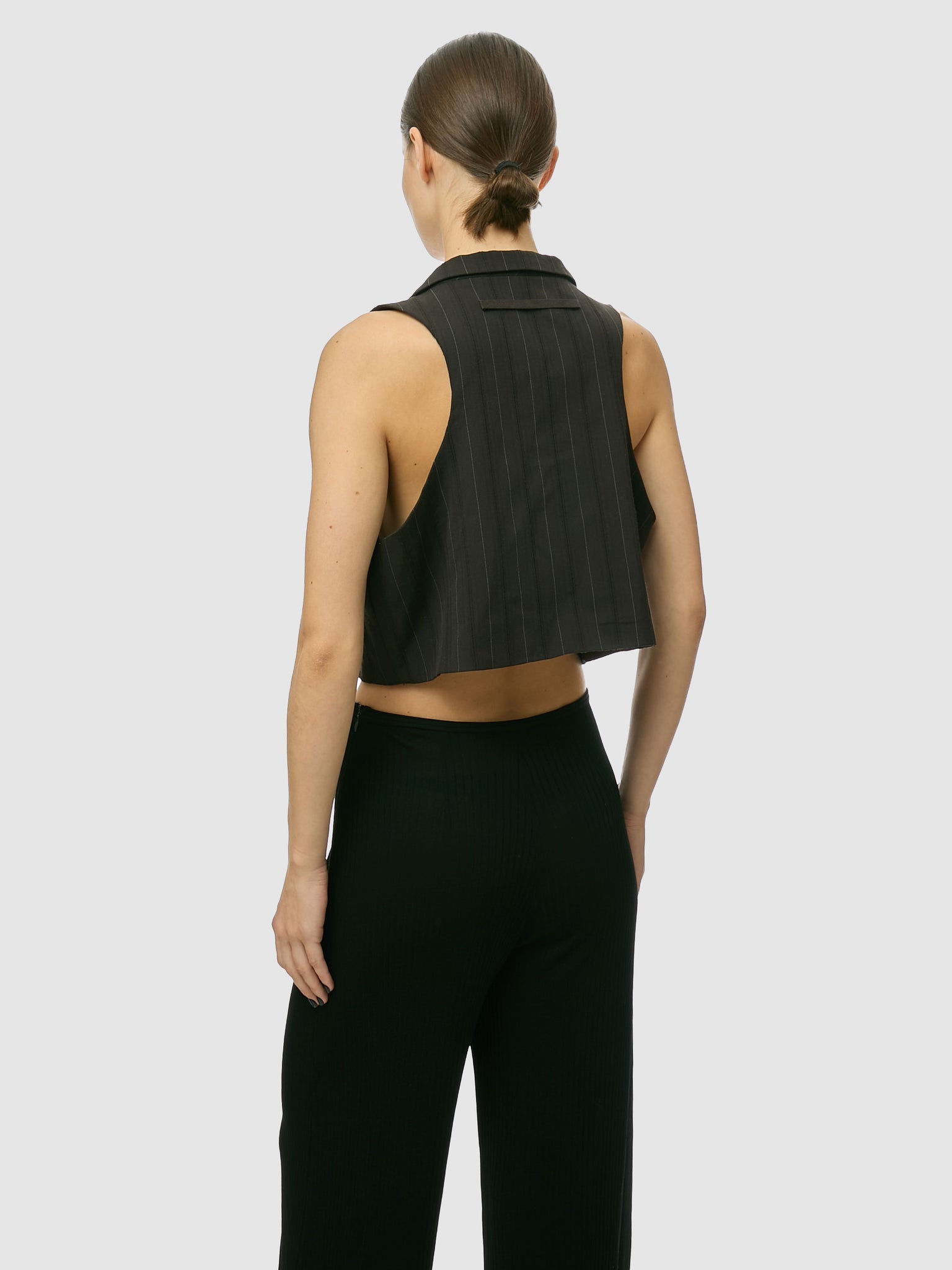 Sarah Pacini Cropped Vest