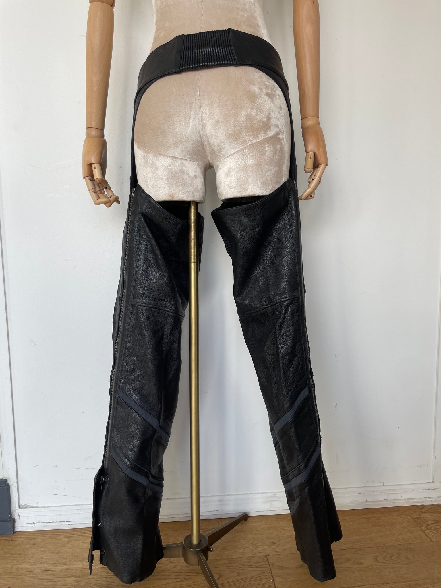 Y2K Leather Chaps