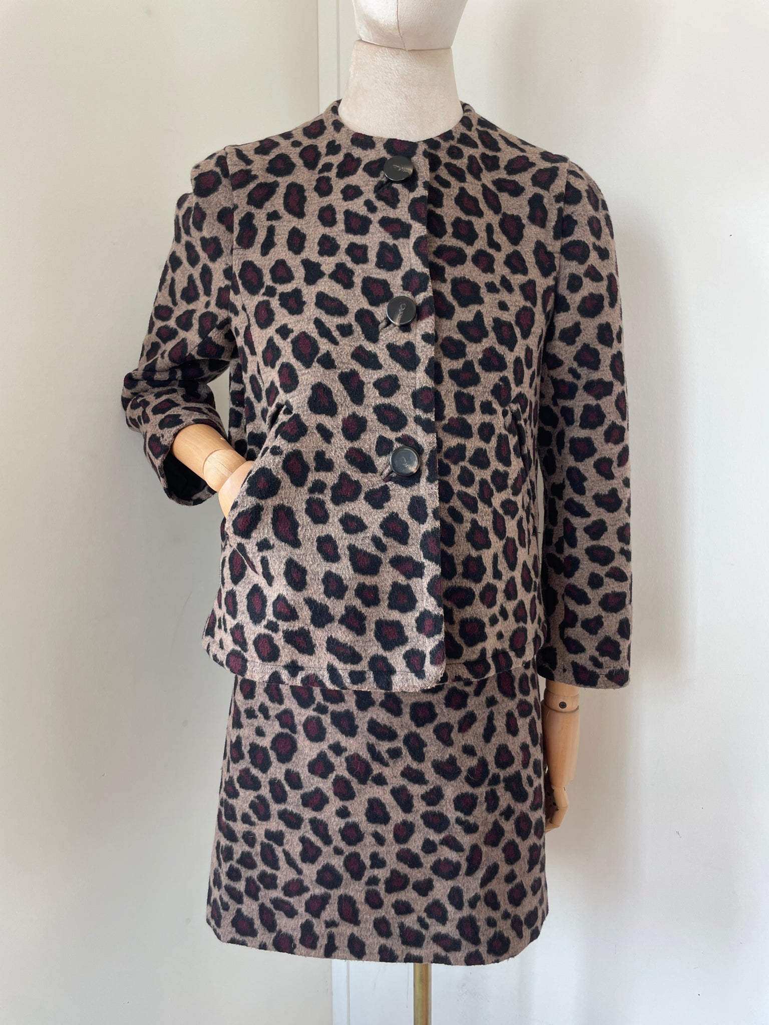 Ann Taylor Cheetah Skirt Set