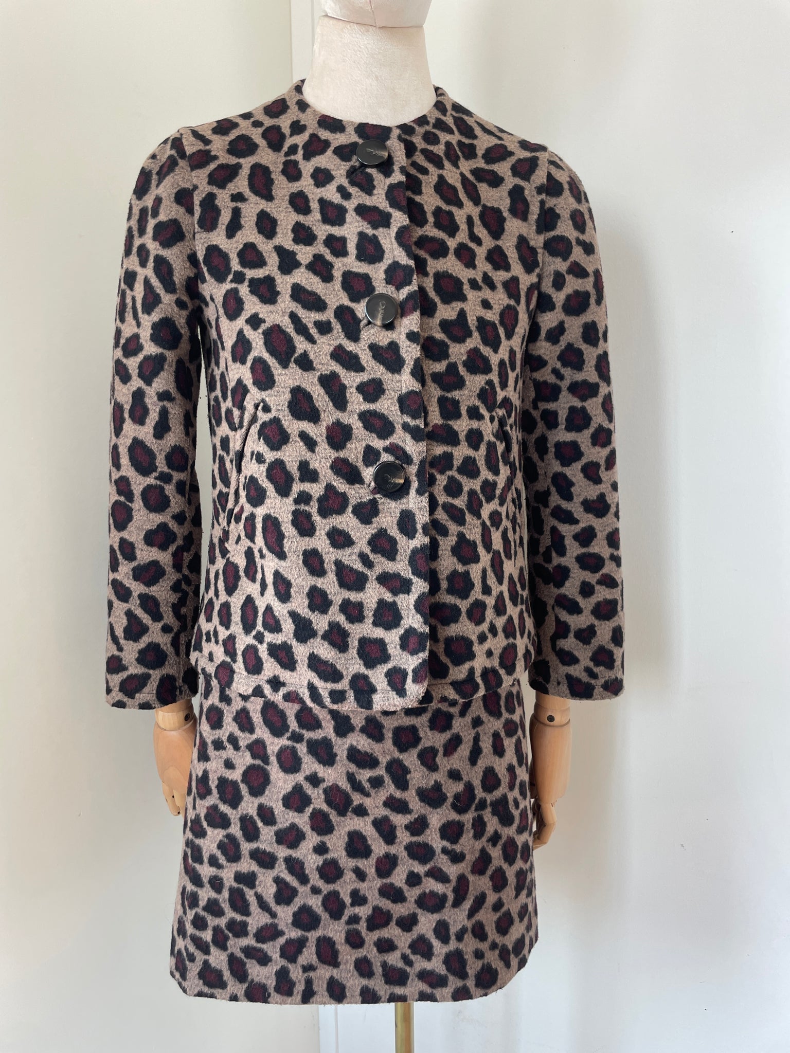 Ann Taylor Cheetah Skirt Set