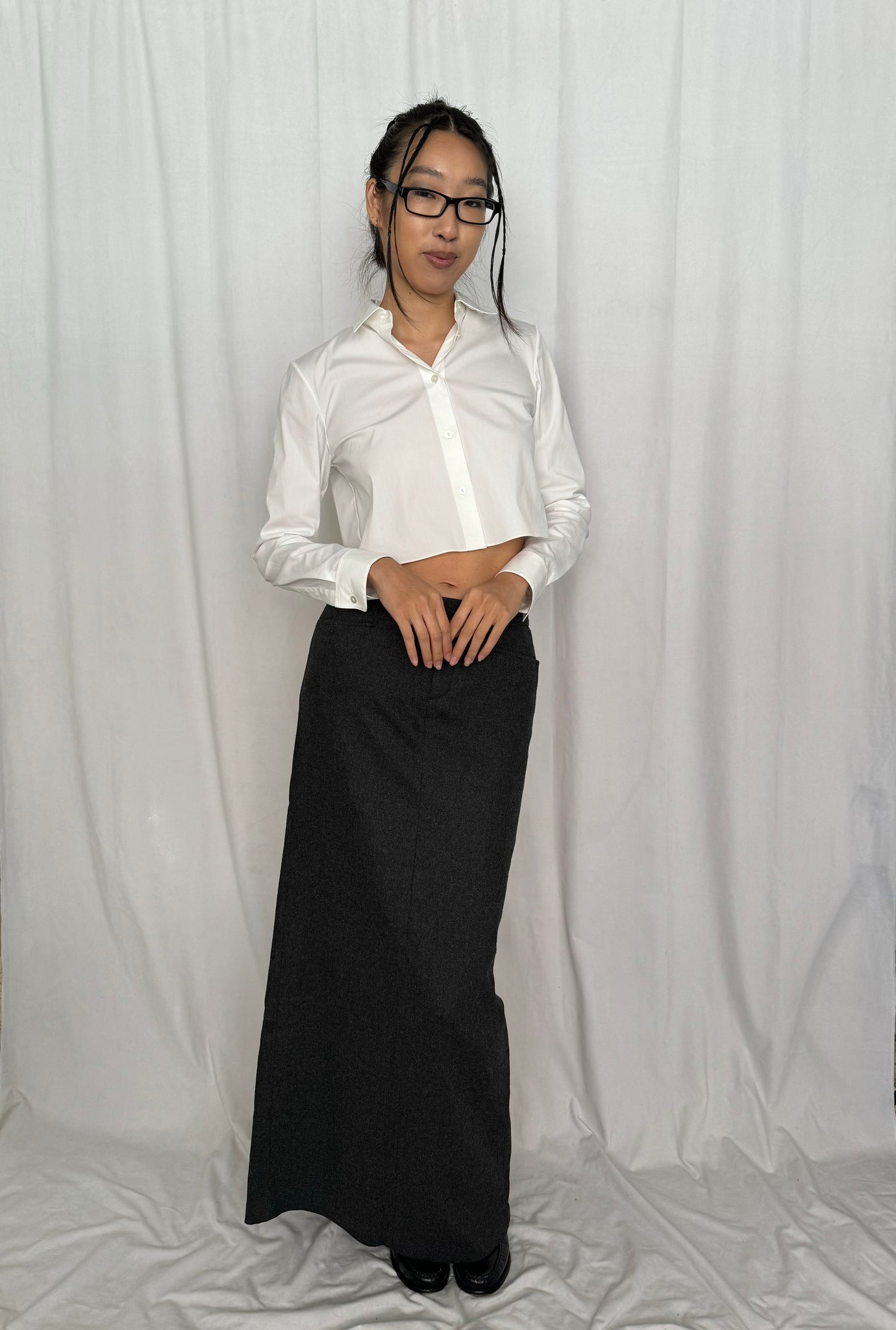 Ralph Lauren Wool Maxi Skirt