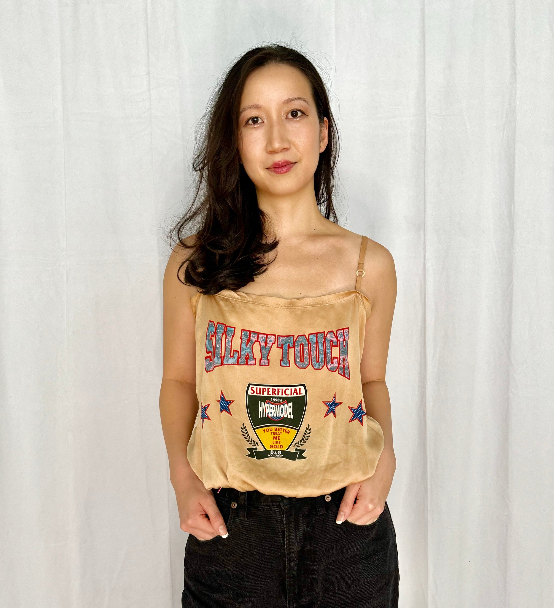 D&G Graphic Print Camisole