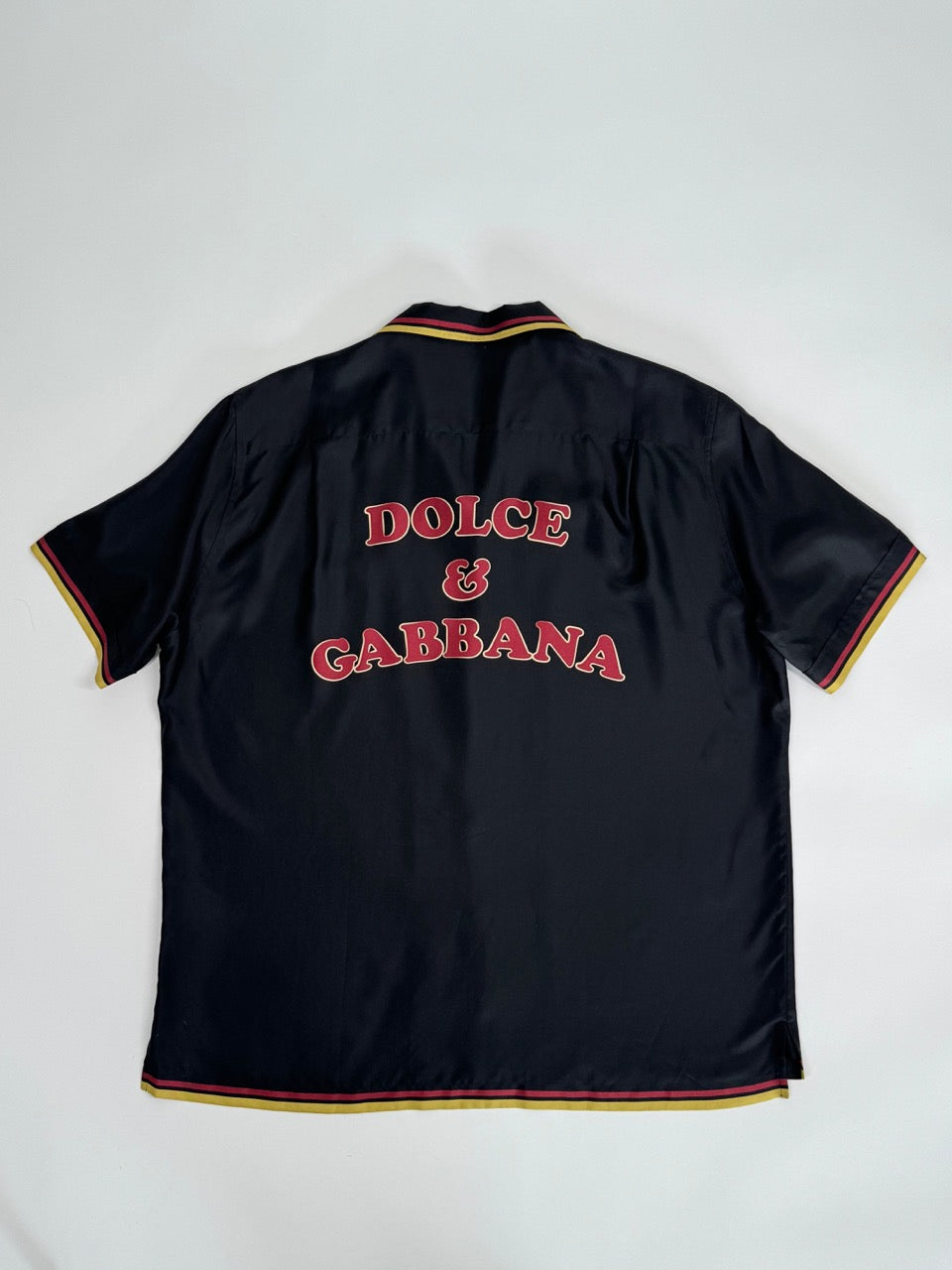 Dolce & Gabbana 100% Silk Pin Up Shirt