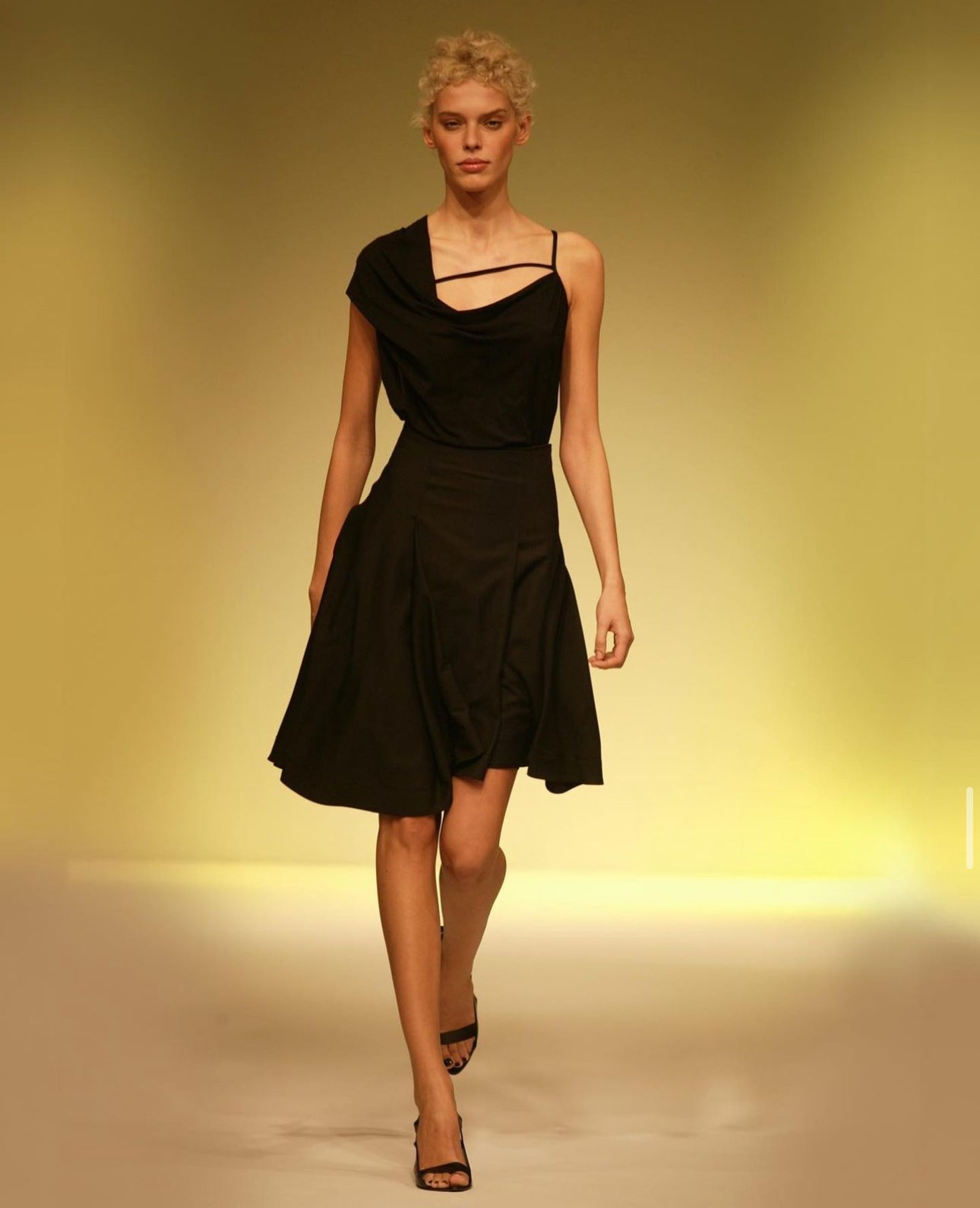 Plein Sud SS2004 Asymmetrical Dress