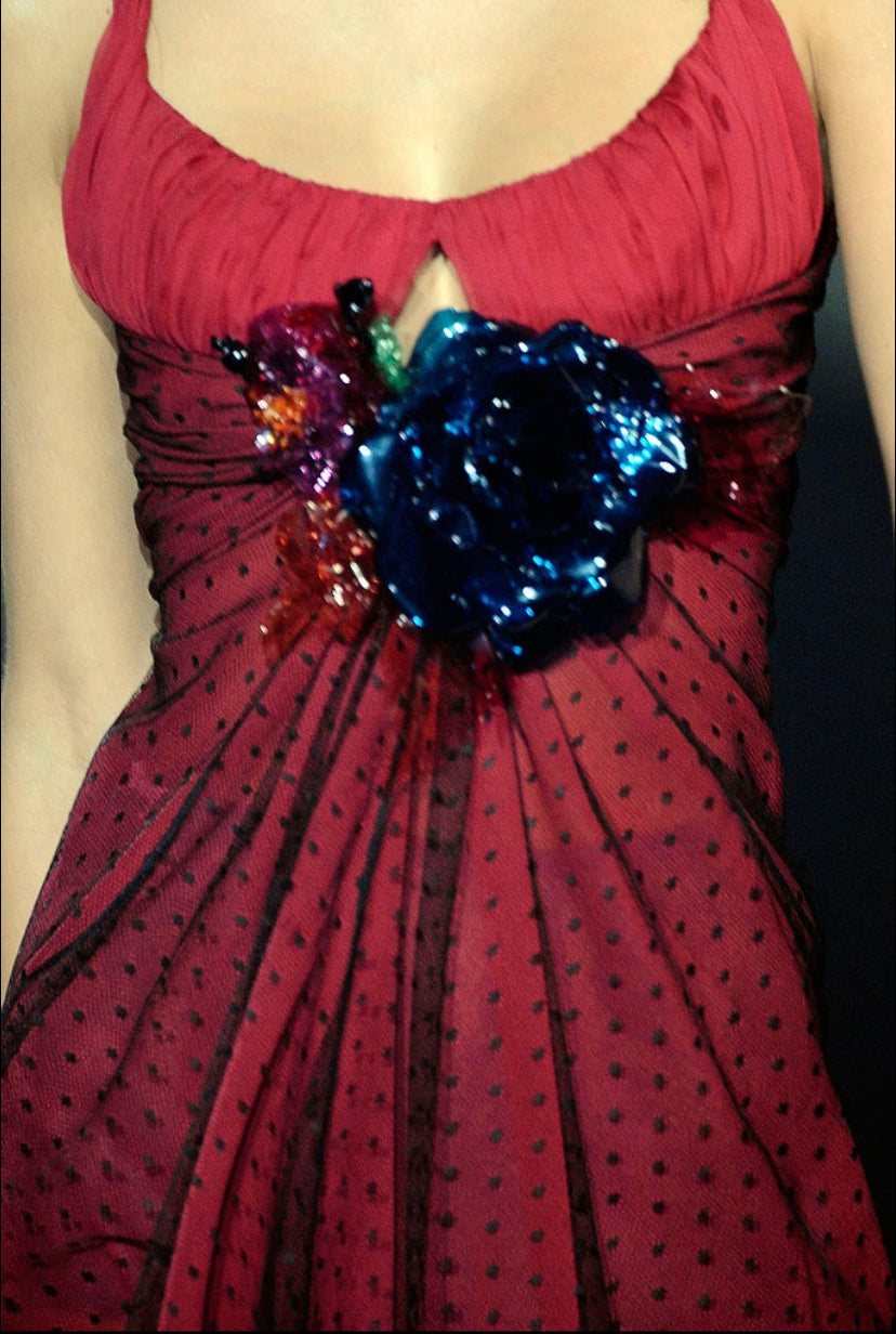 John Galliano SS2010 Silk Dress