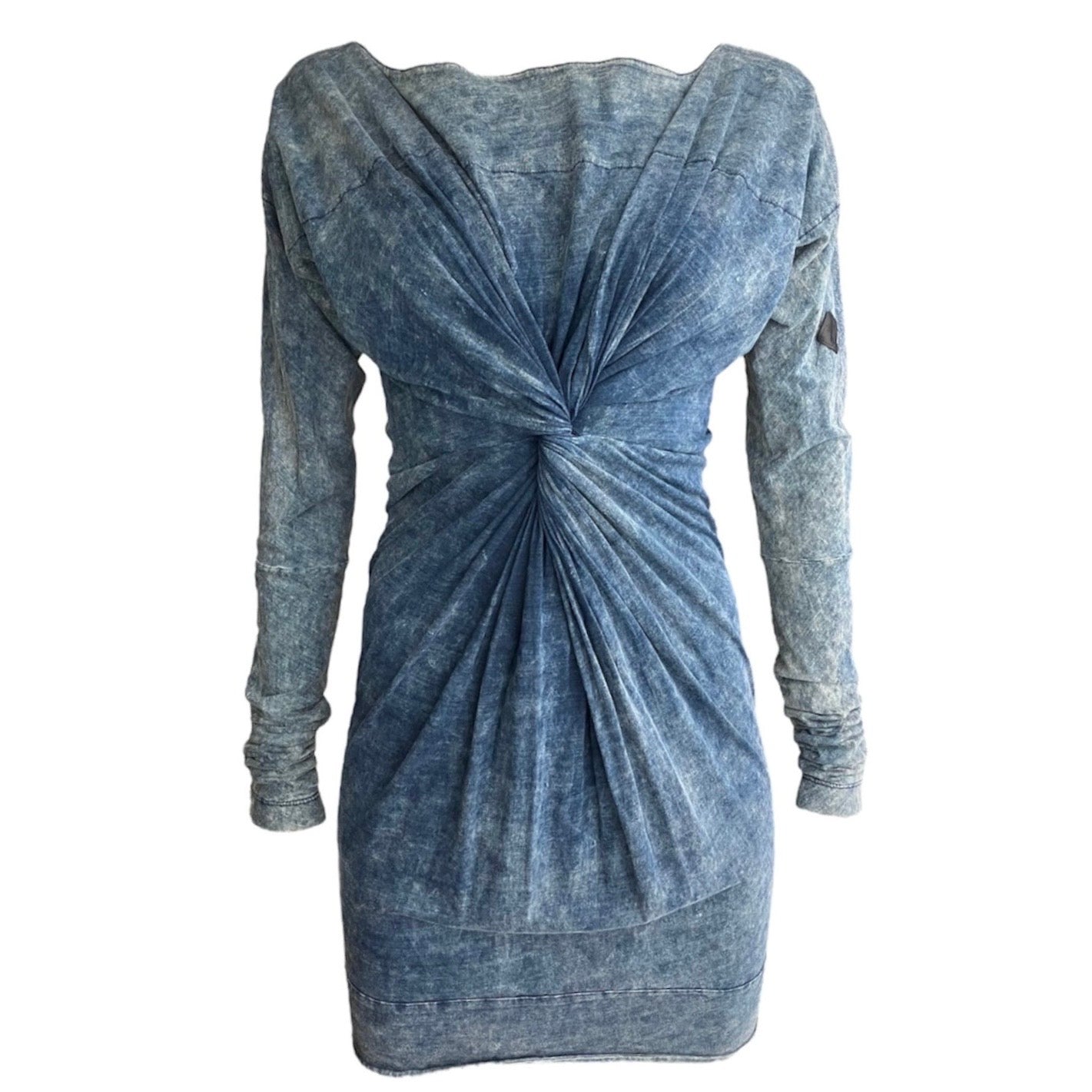 Diesel 2000s Blue Scrunched Dress