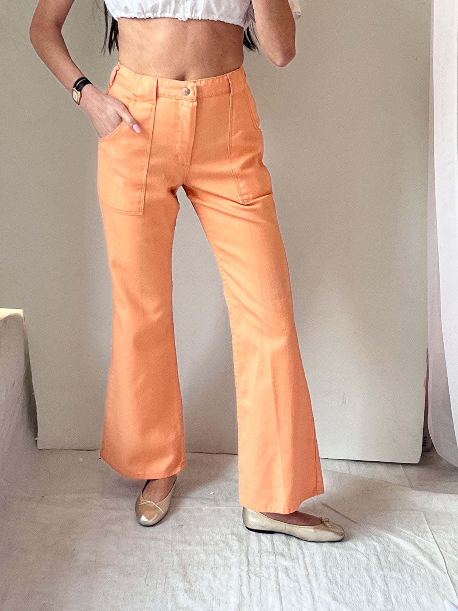 Vintage Maverick Tangerine Denim