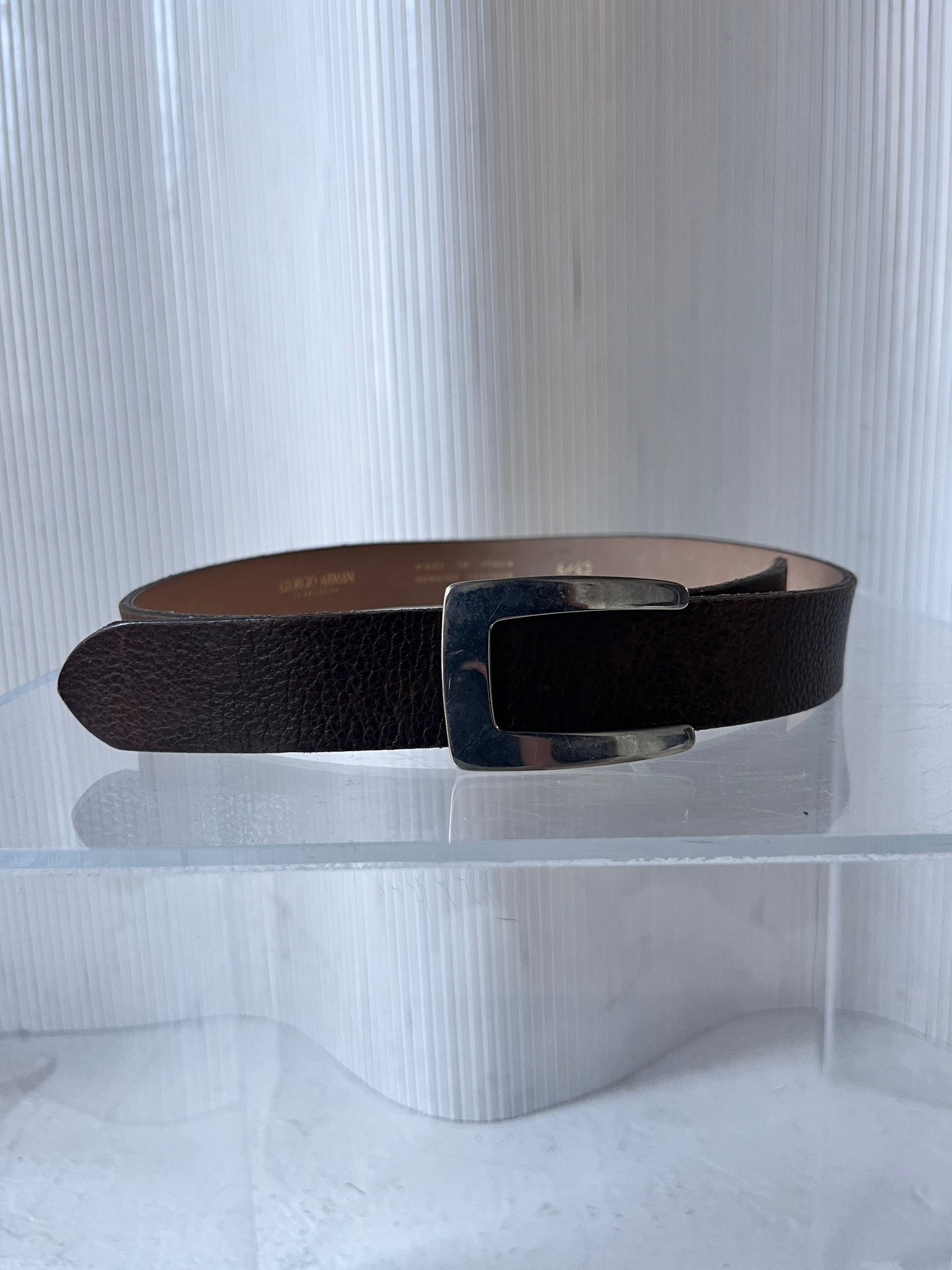 Giorgio Armani Leather Belt RTV