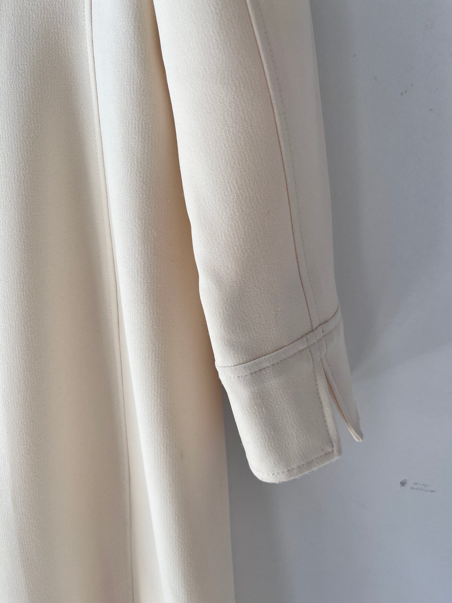 David Emanuel Cream Coat