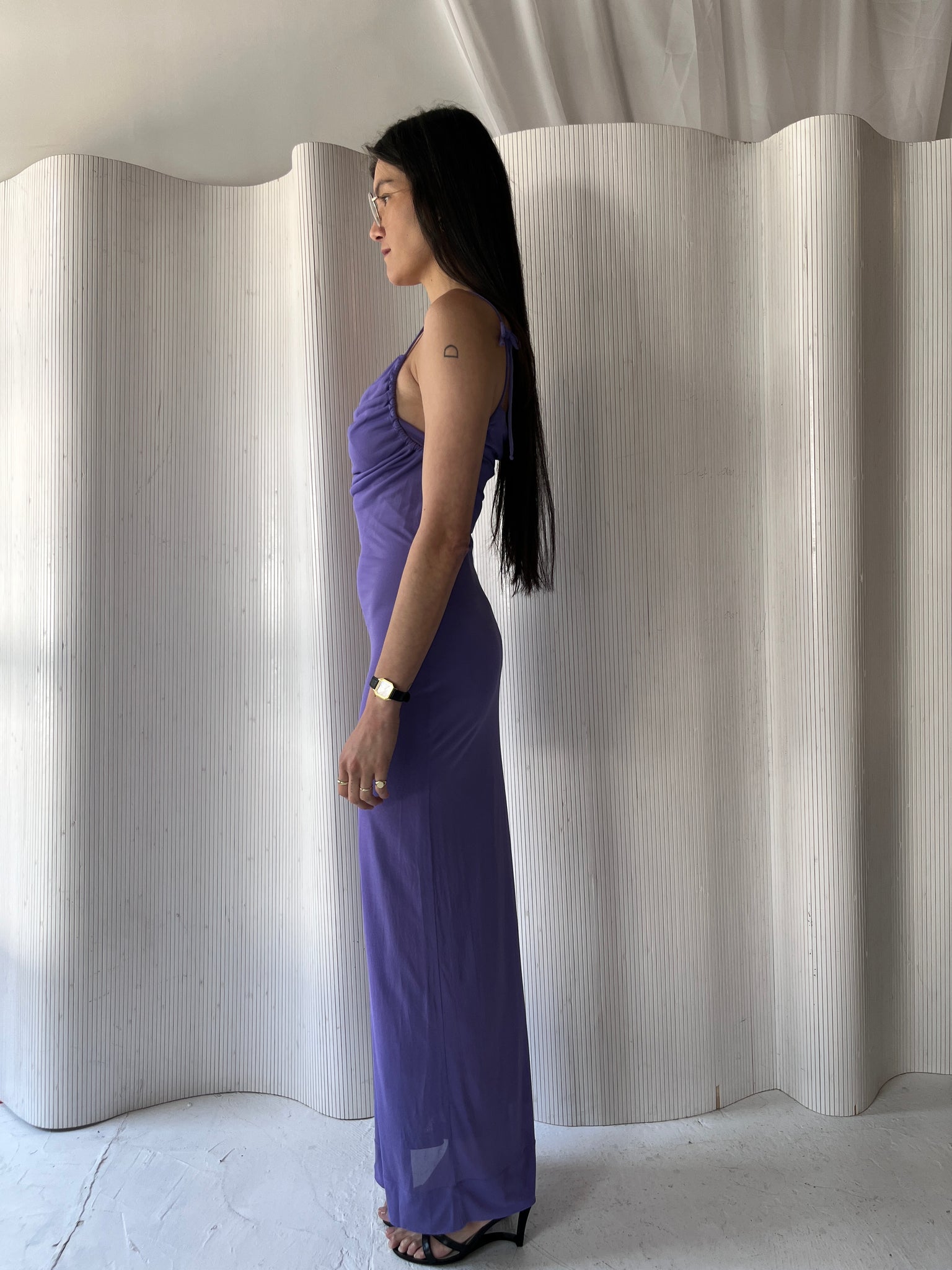 Plein Sud Sun 2000s Purple Dress