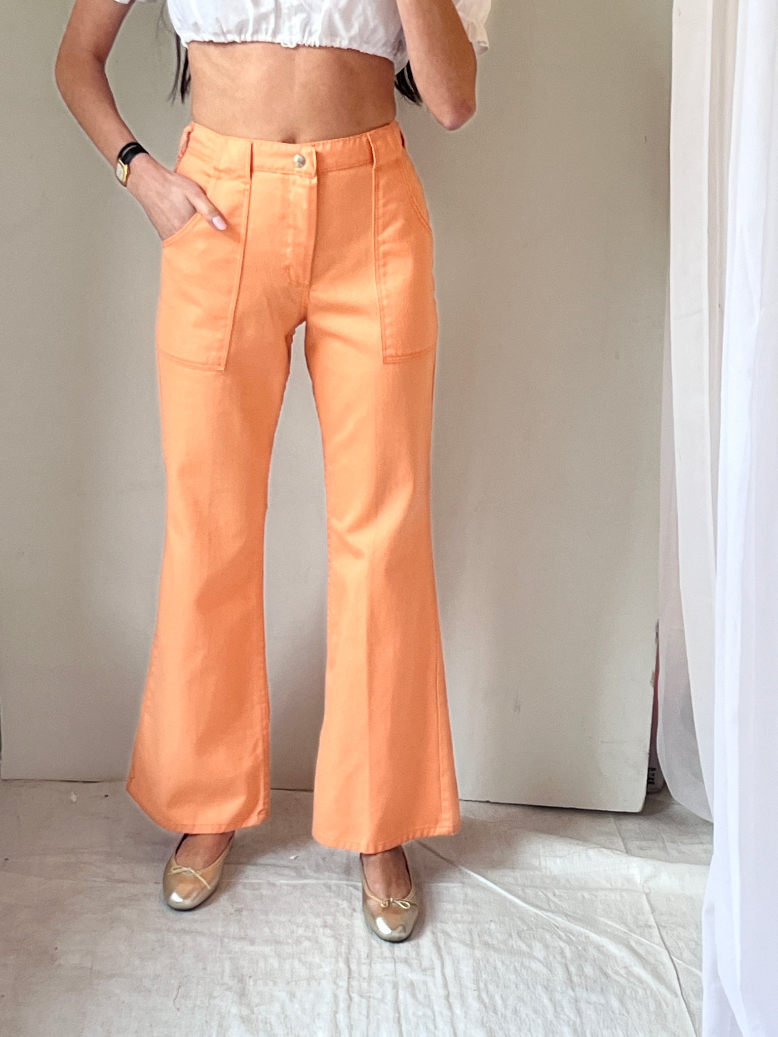 Vintage Maverick Tangerine Denim