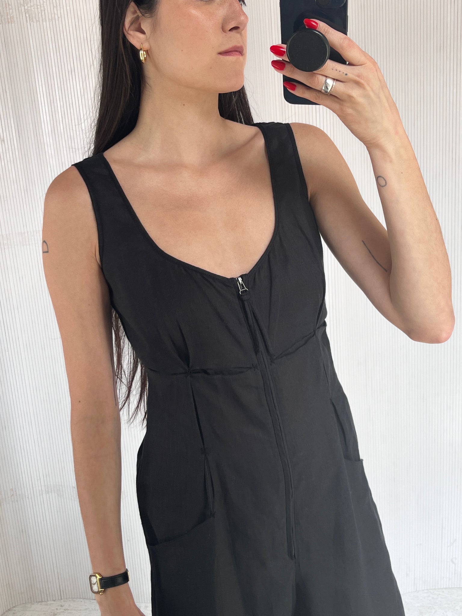 Max Studio linen jumpsuit