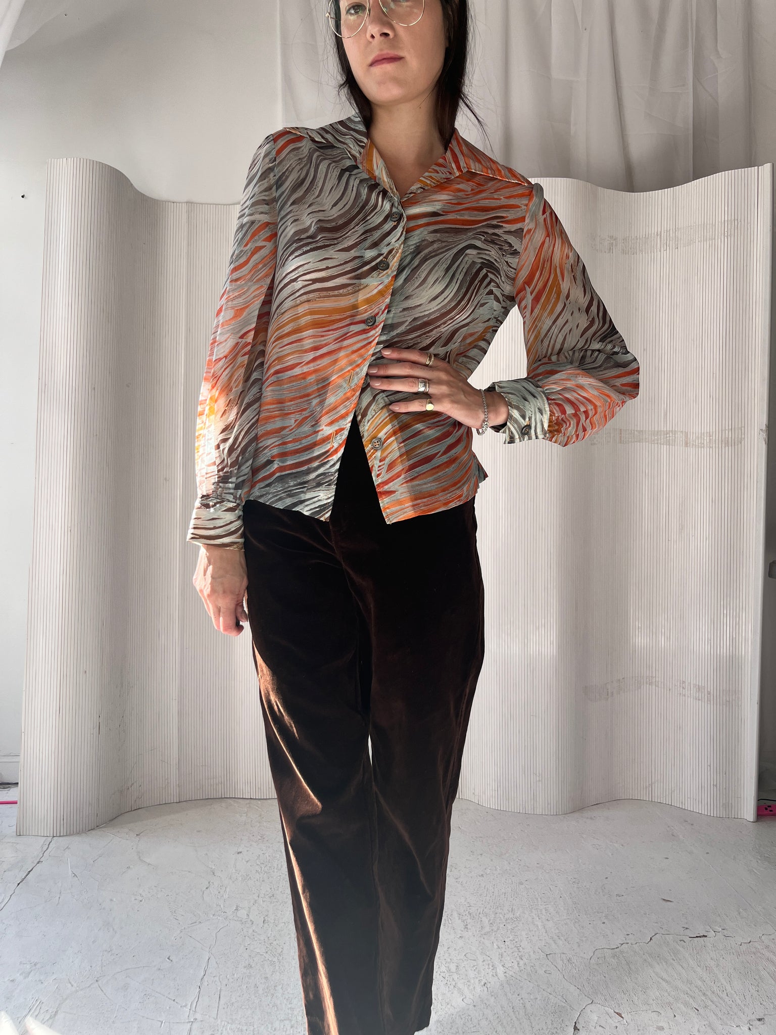 Ziggy Psychedelic Blouse