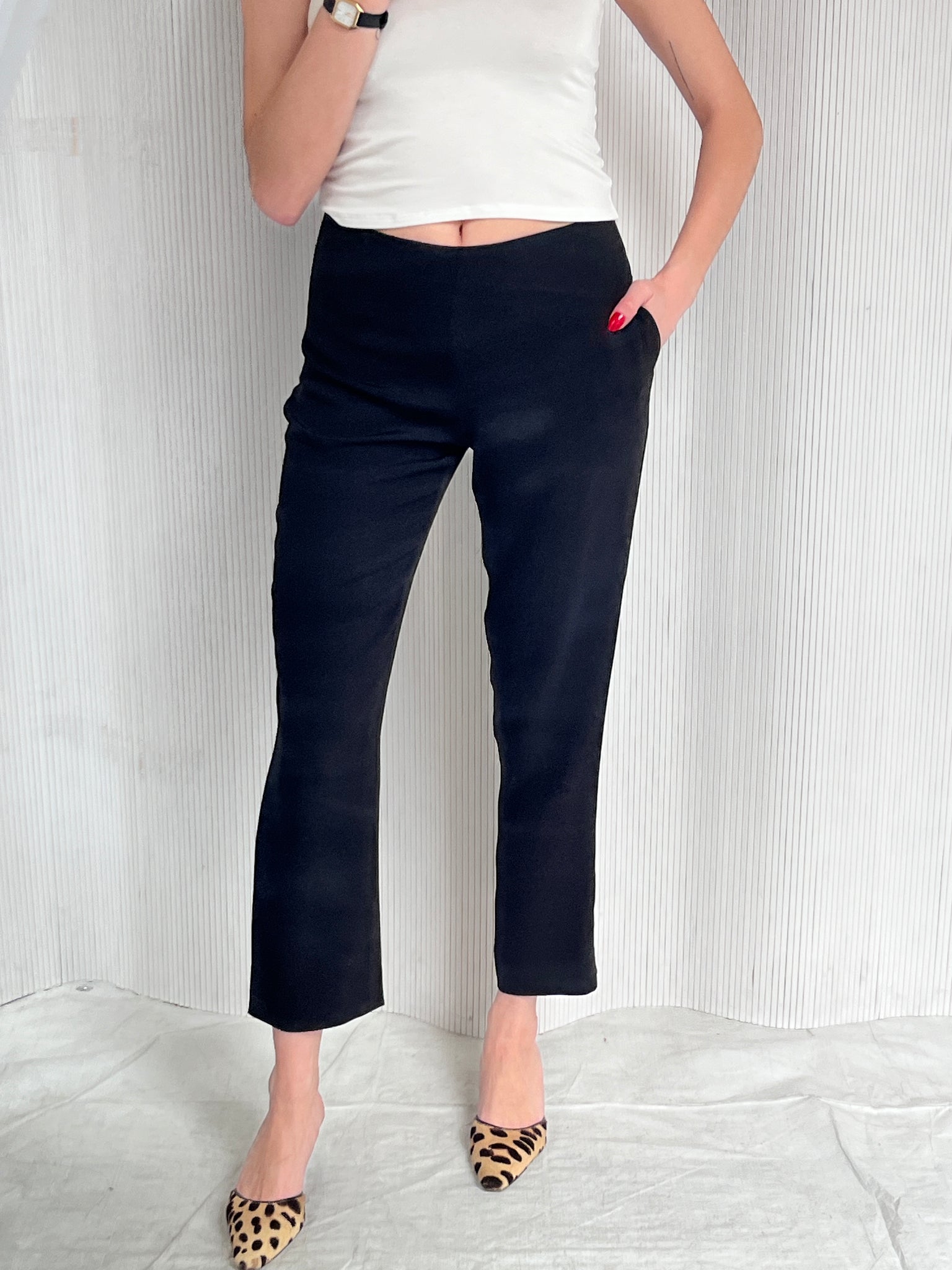 Krizia crepe trouser