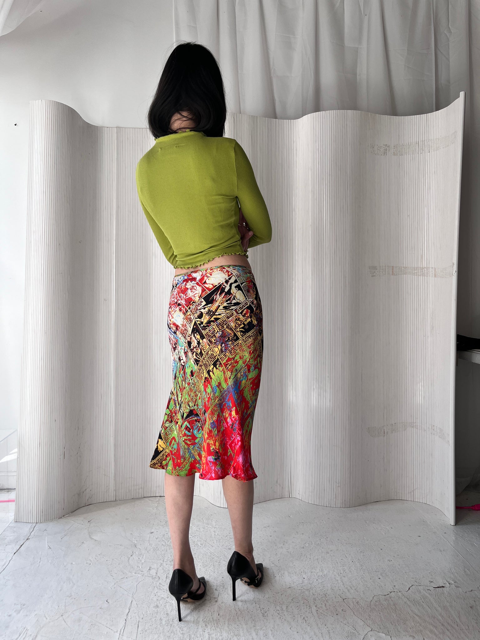 Jean Paul Gaultier Pop Art Skirt