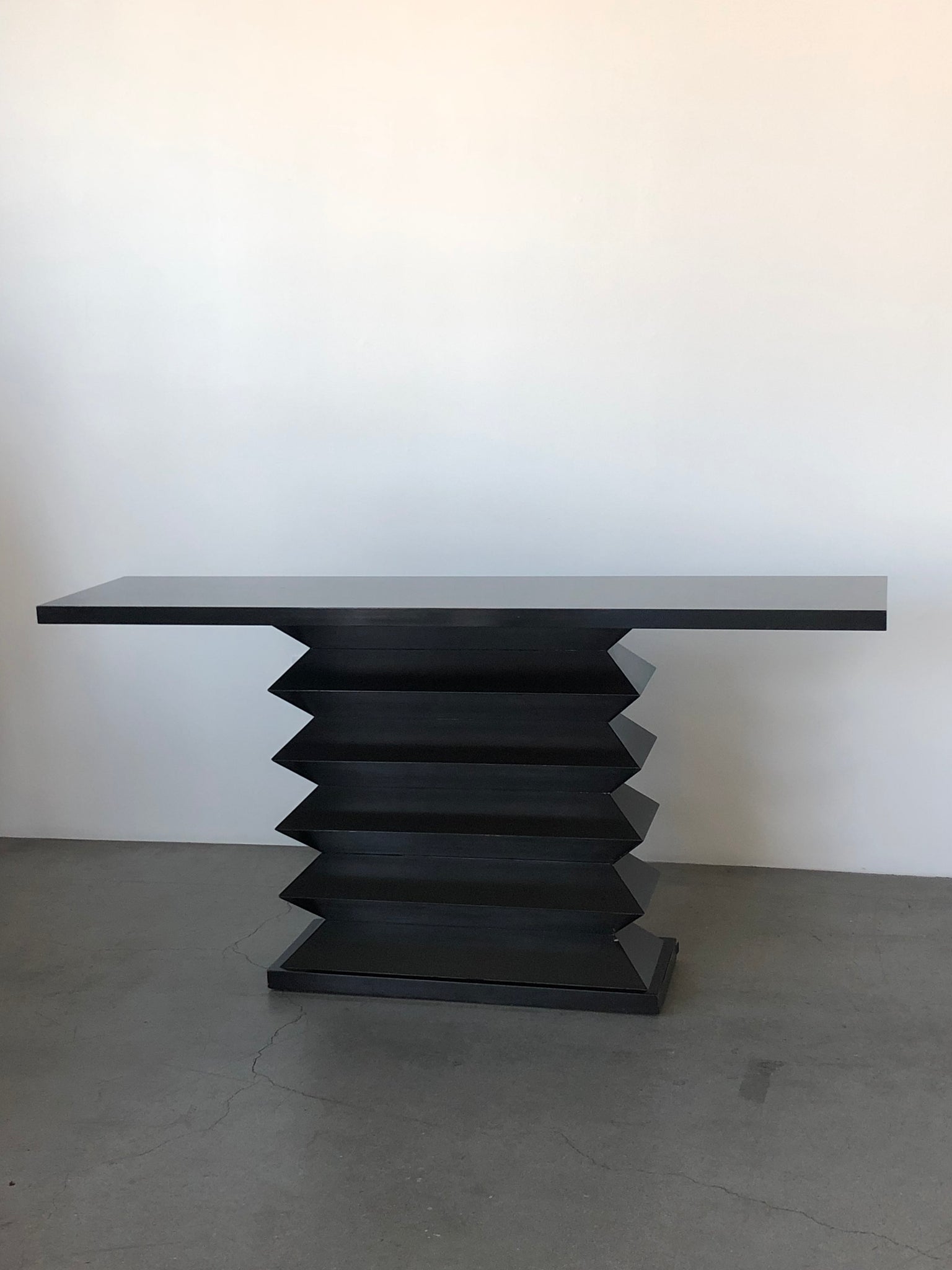 Zig Zag Console Table