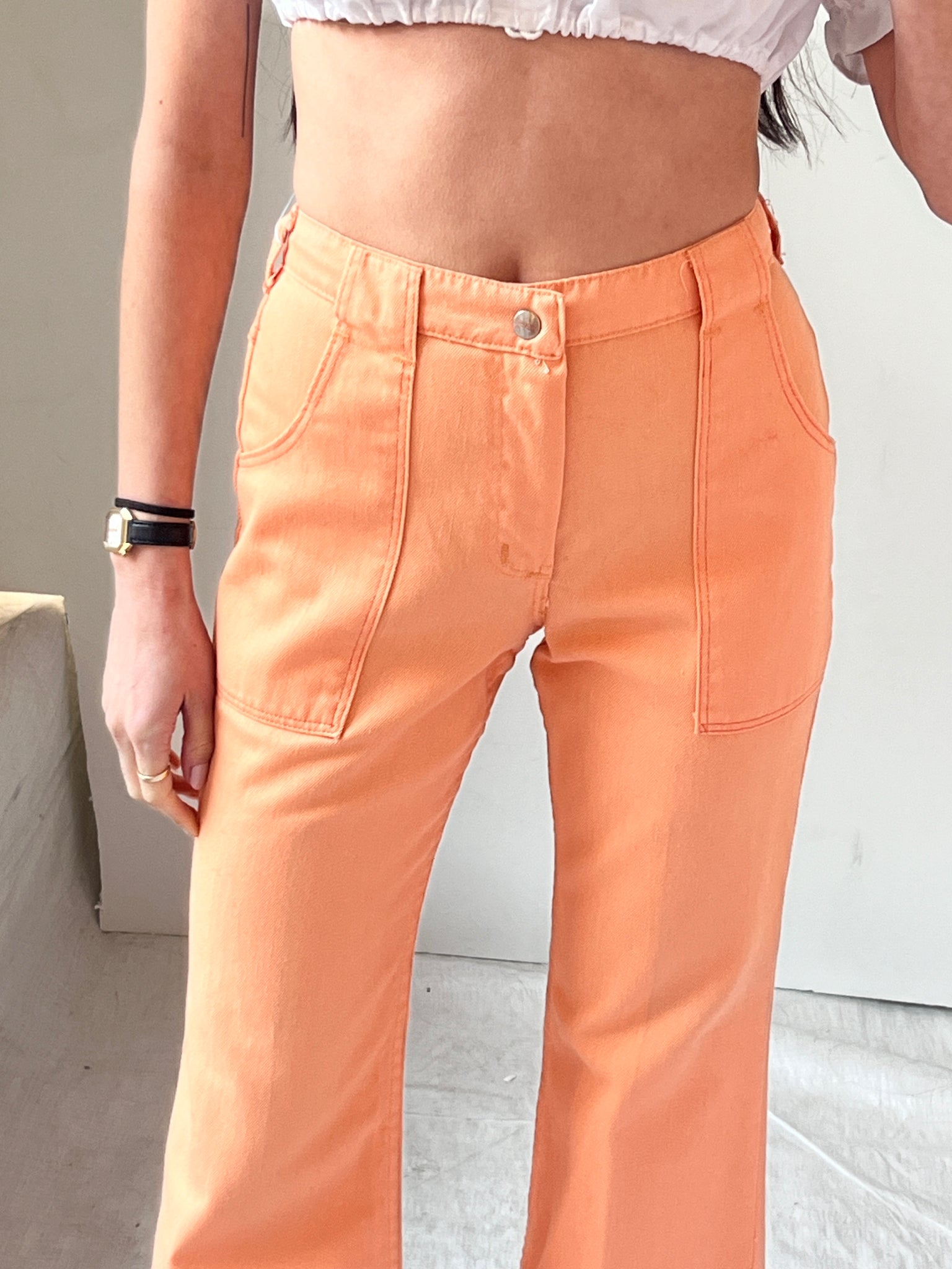 Vintage Maverick Tangerine Denim