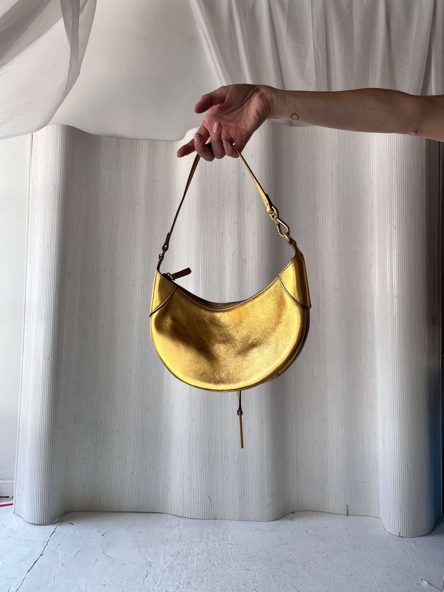 Ralph Lauren gold purse