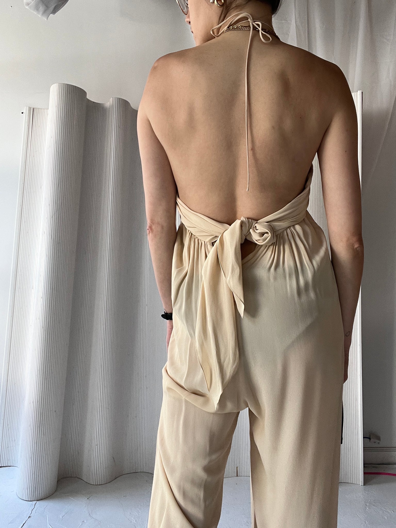 Jacquemus nude jumpsuit