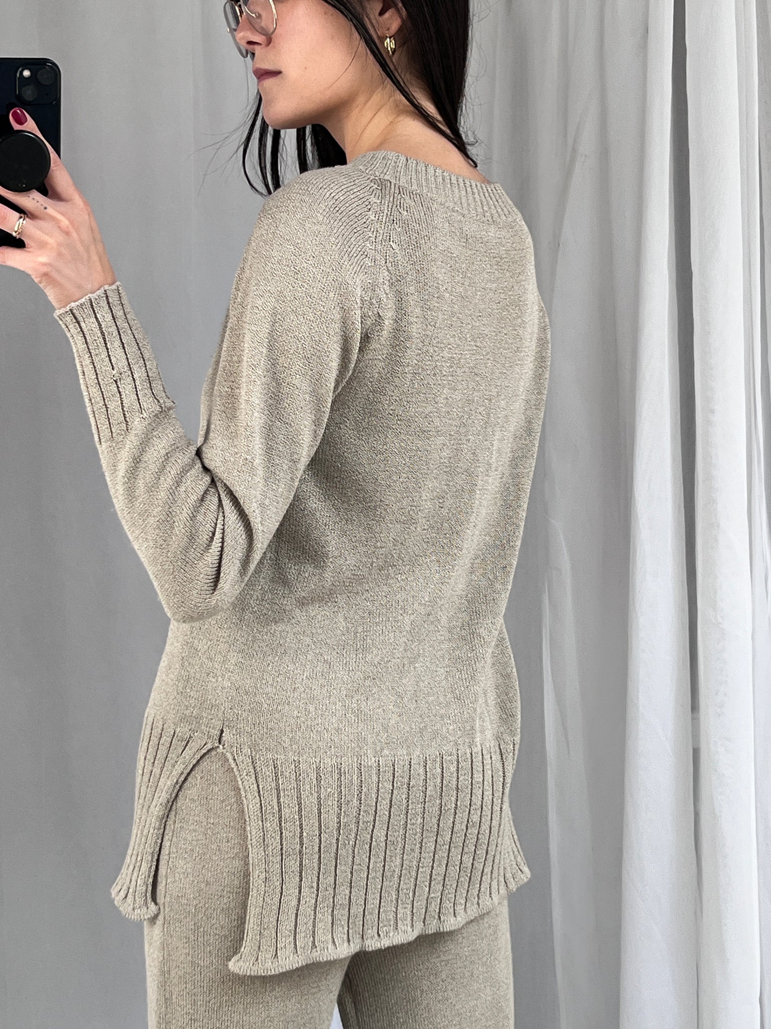 Linen Knit Set