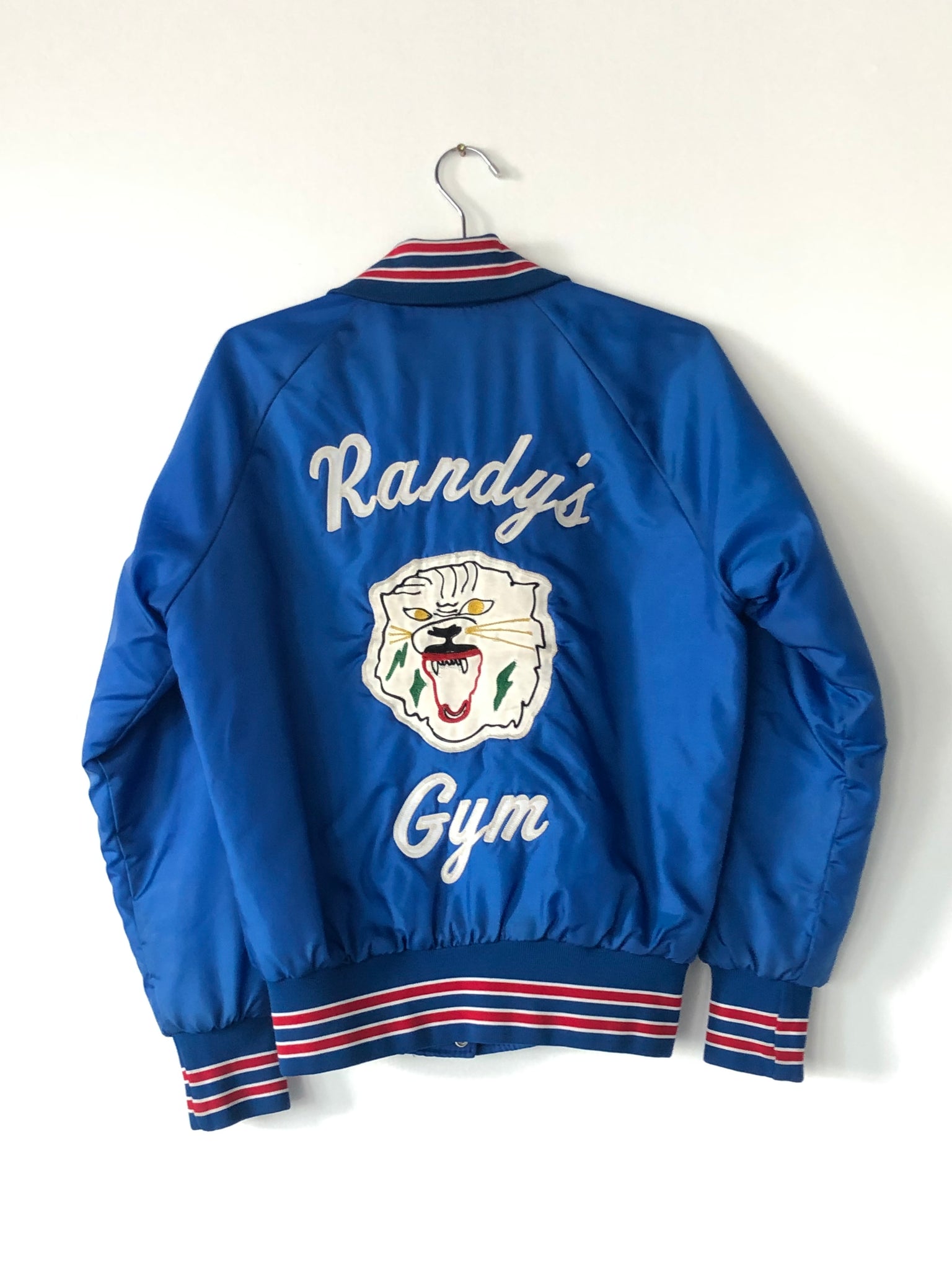 Randy's Gym Chainstich Varsity Snap Jacket