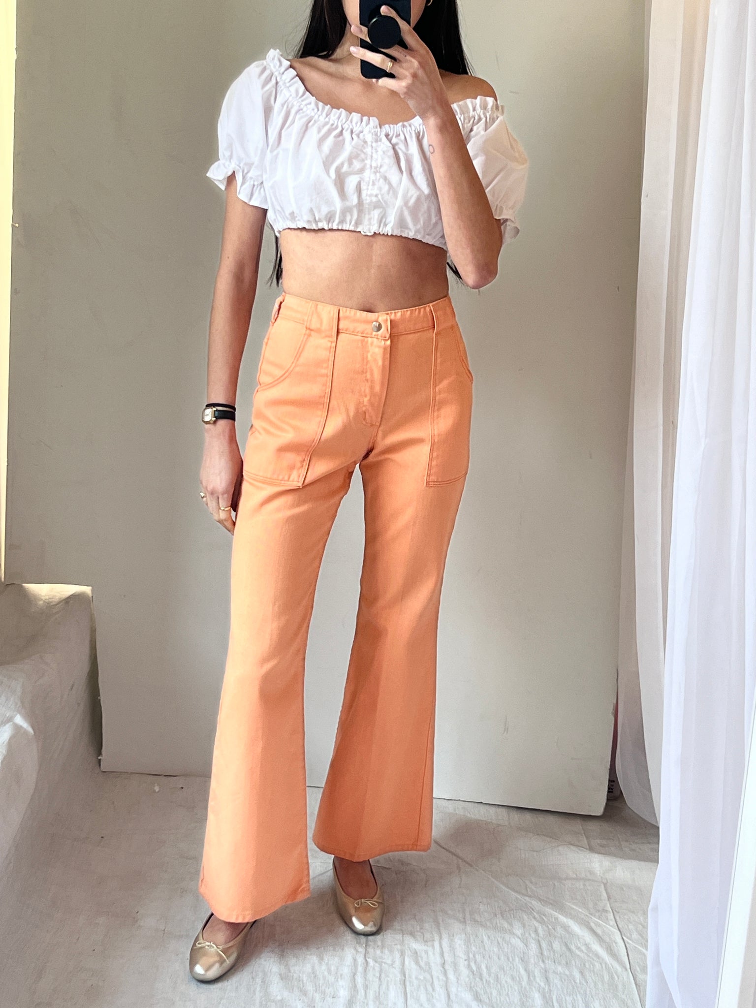 Vintage Maverick Tangerine Denim