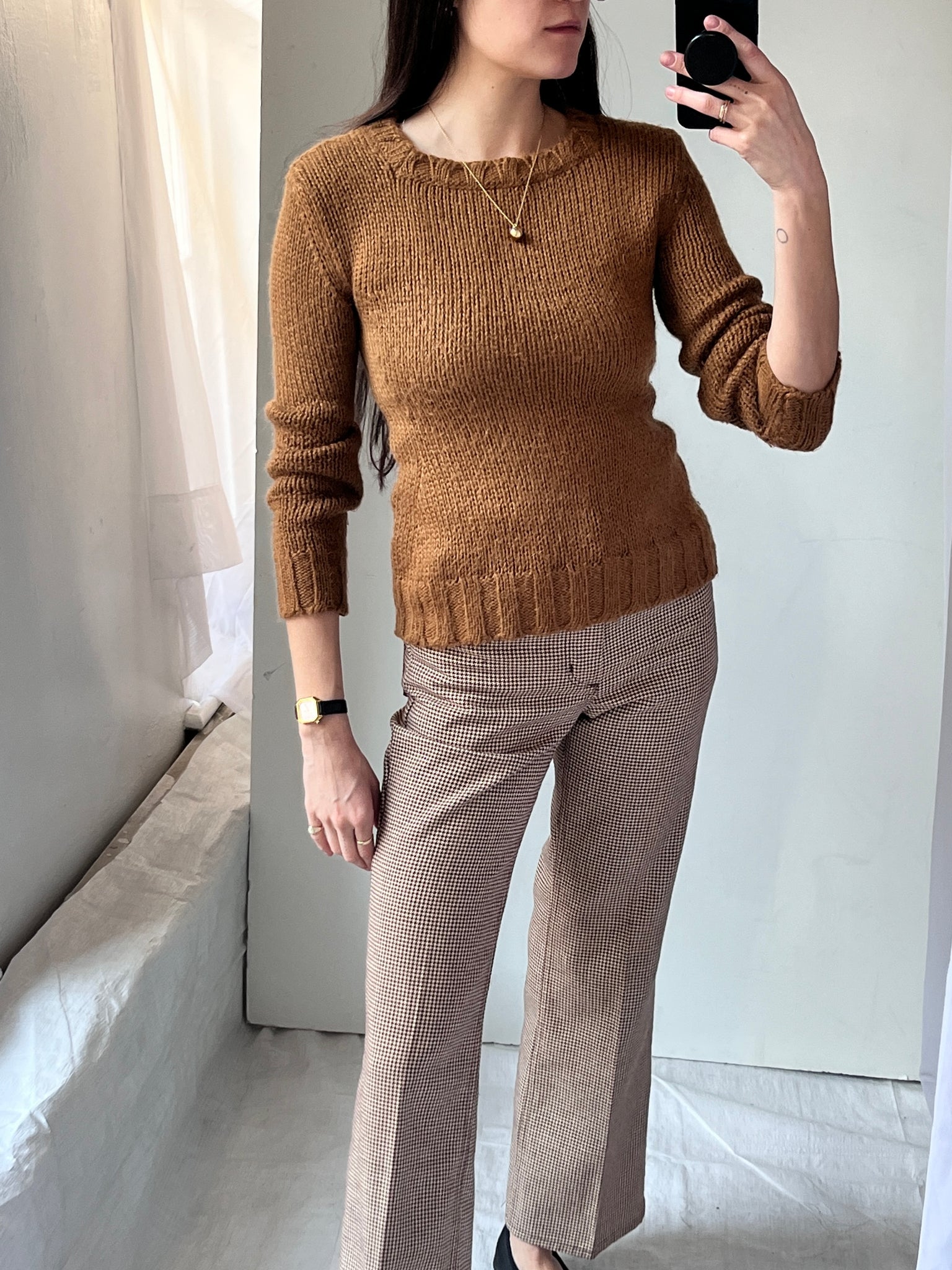 D&G Feminine Waisted Wool Sweater RTV