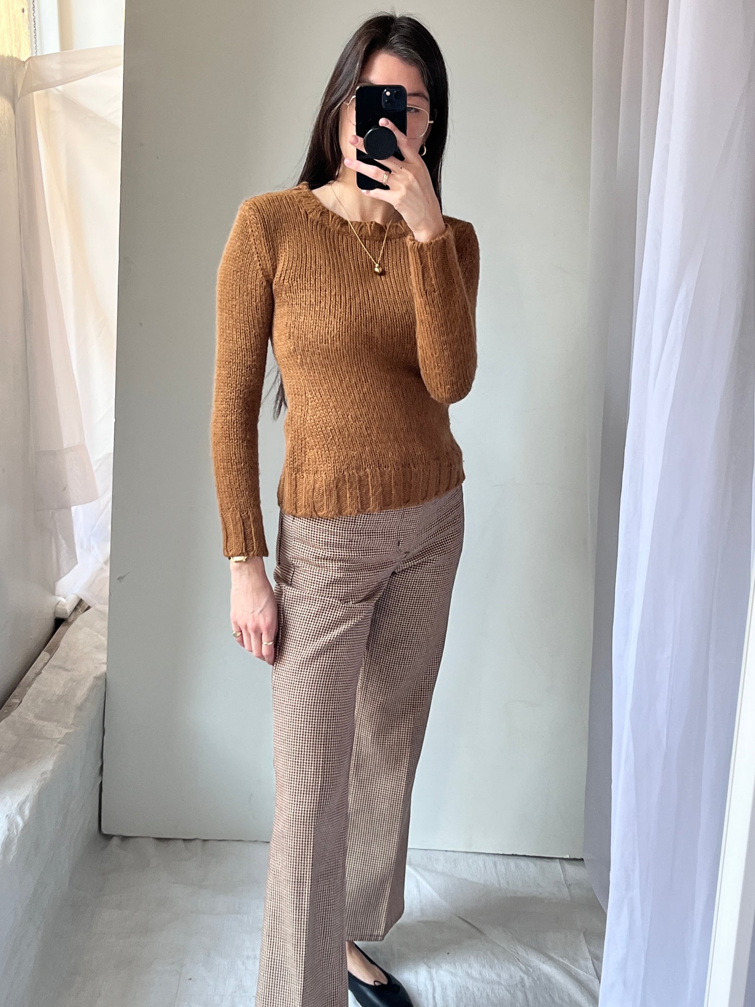 D&G Feminine Waisted Wool Sweater RTV