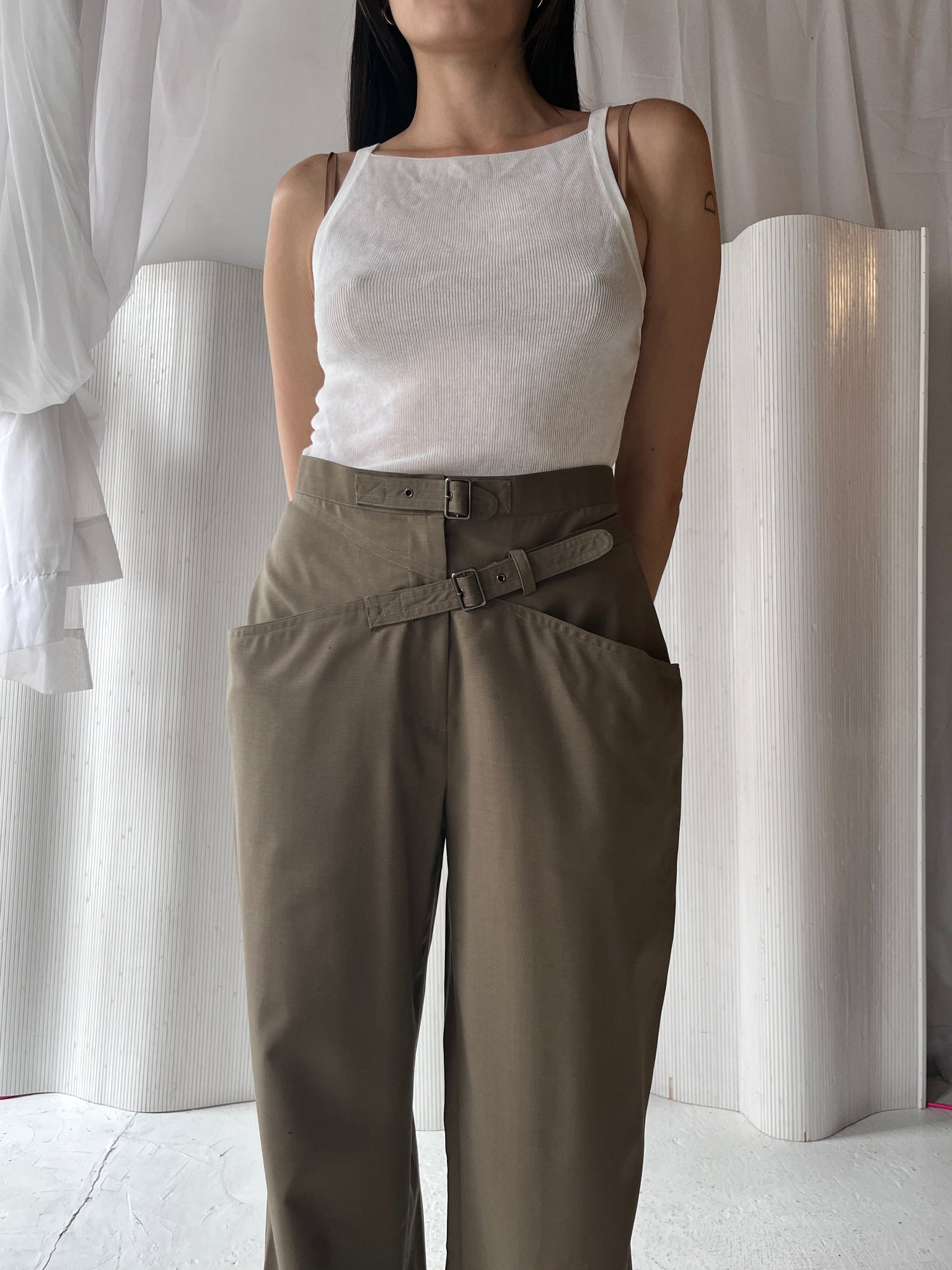 MNZ khaki trouser