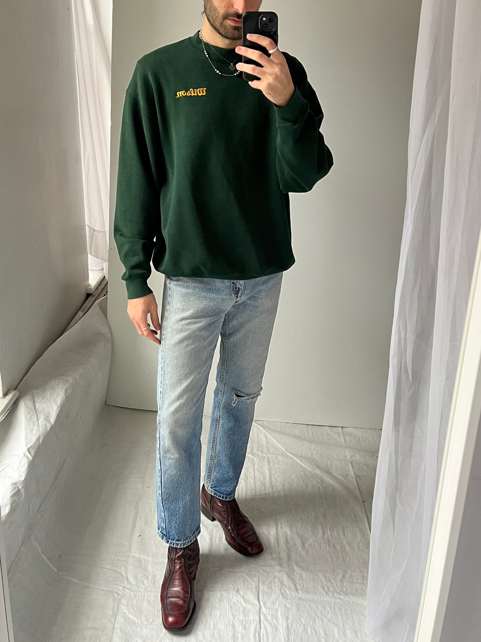 Wilson Green Sweatshirt