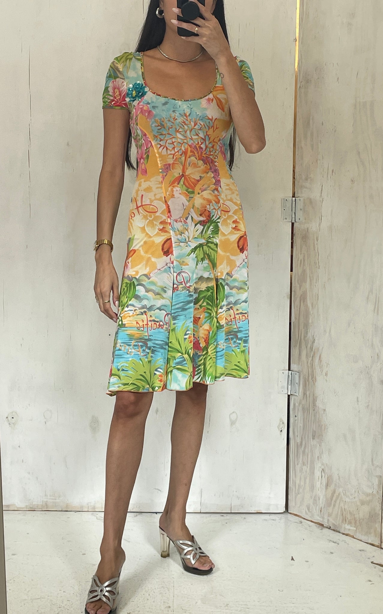 Blumarine Paradise Dress