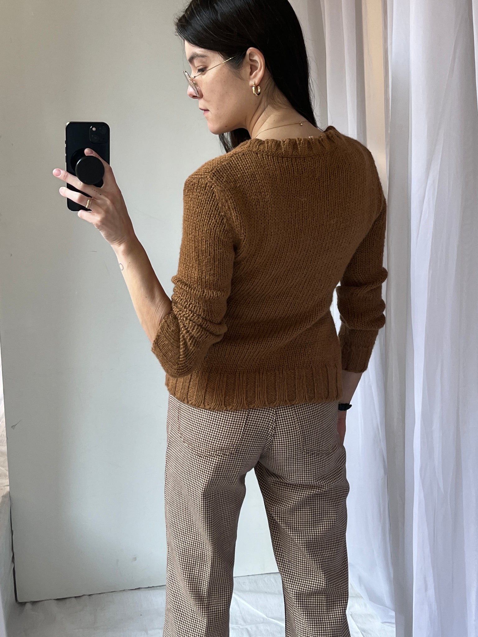 D&G Feminine Waisted Wool Sweater RTV