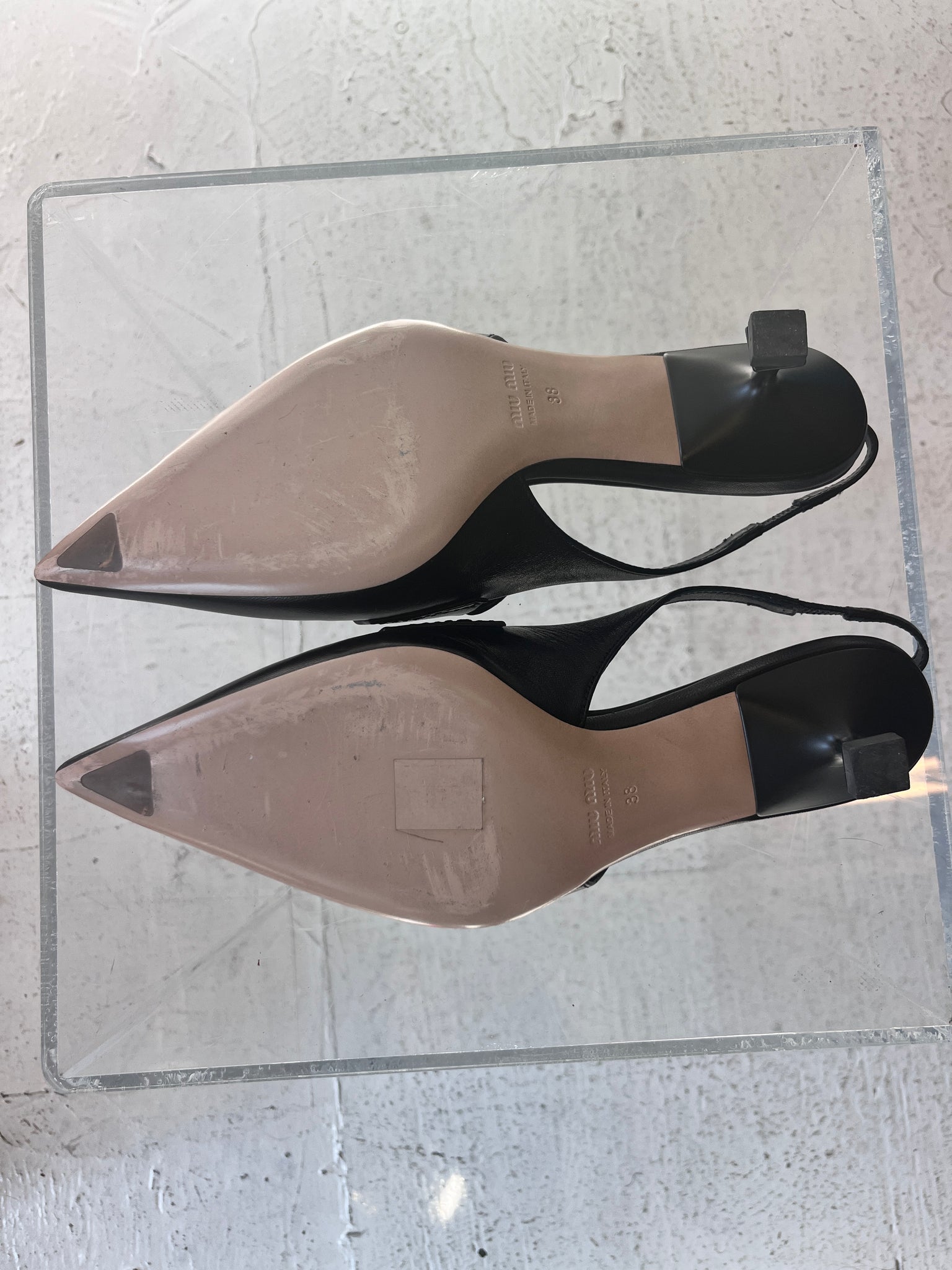 Miu Miu penny kitten heel