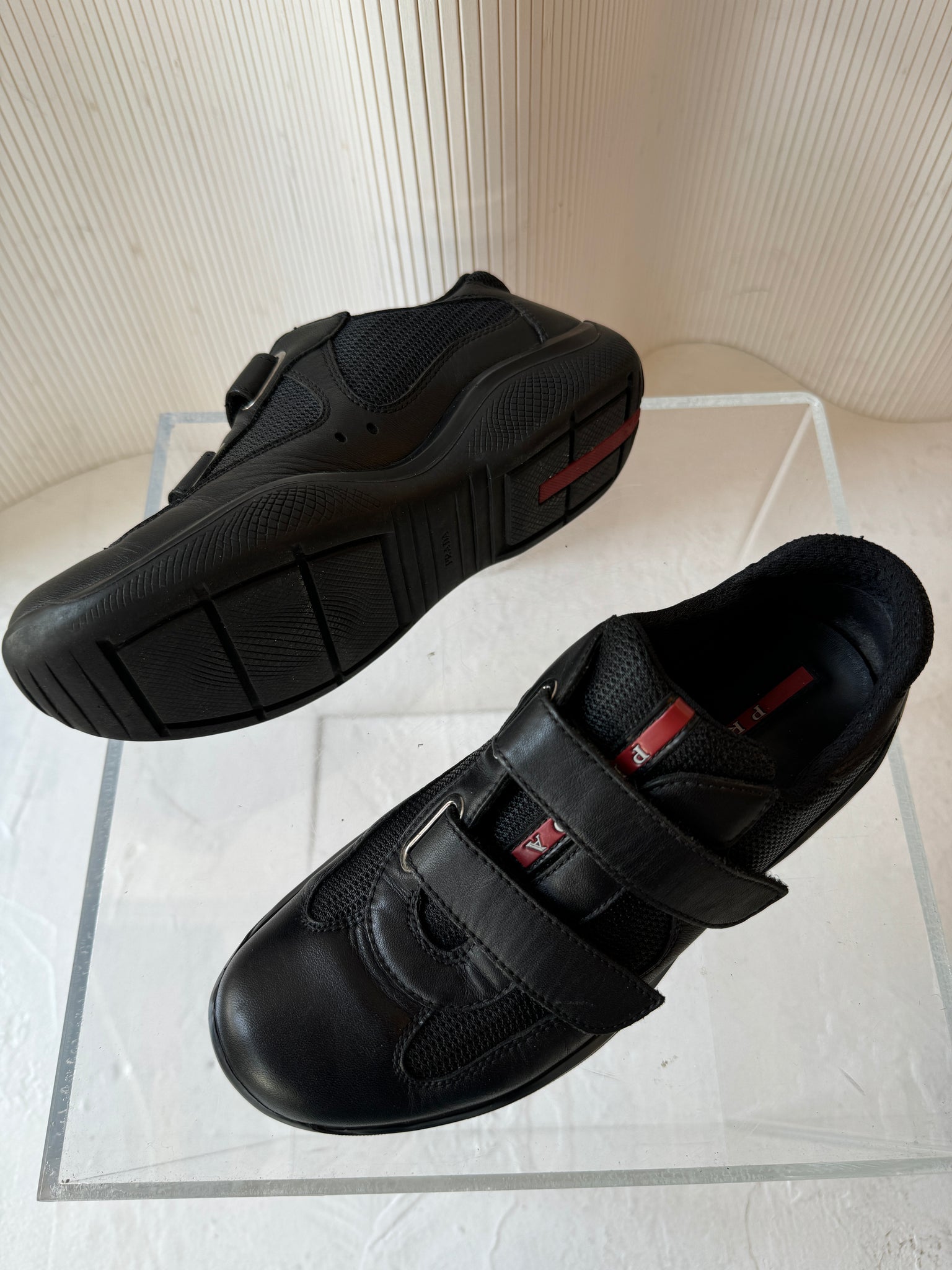 Prada velcro sneaker