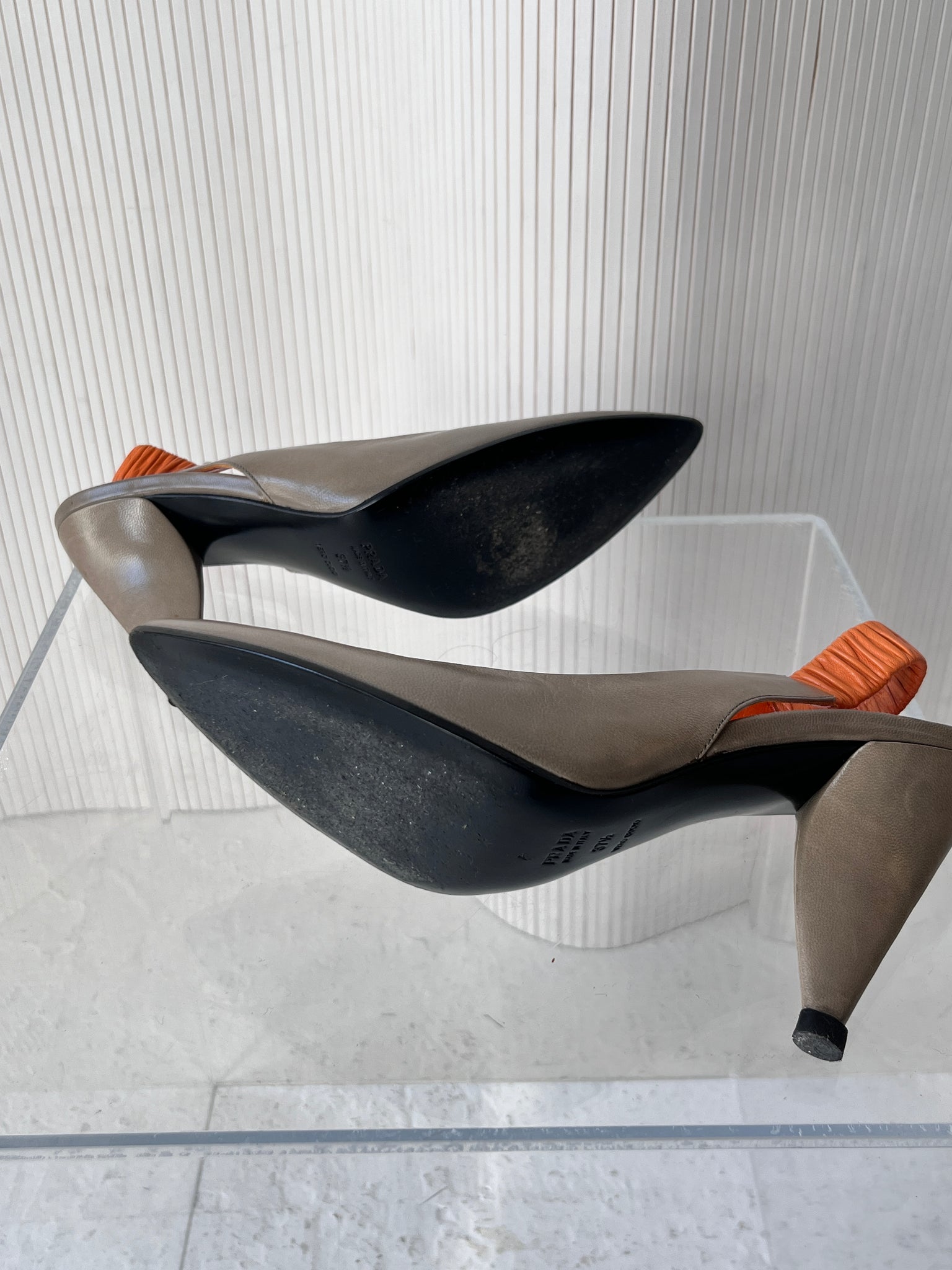 Prada 90s Stiletto Sling-Backs